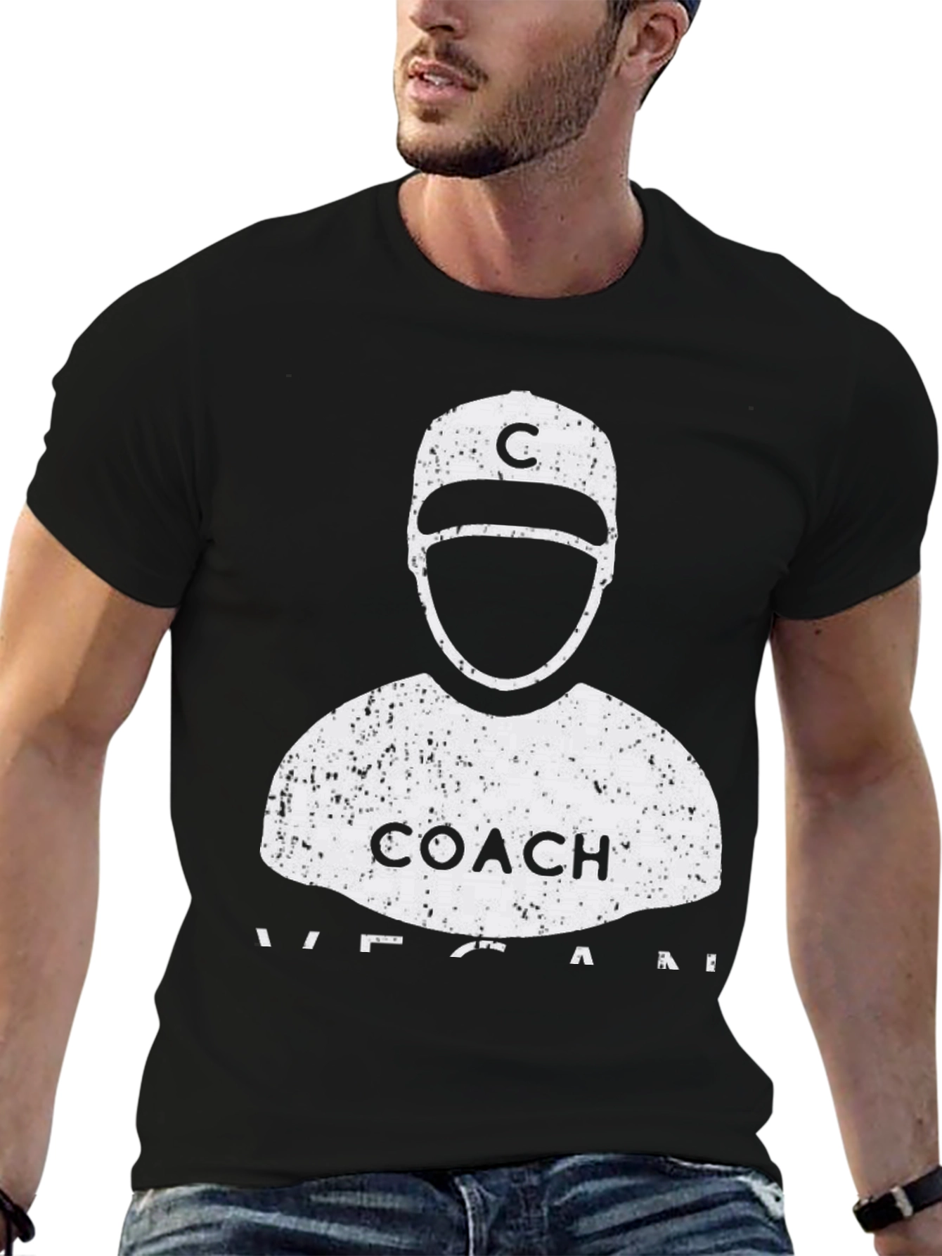 Vegan Coach Graphic T-Shirt - Unisex Fit