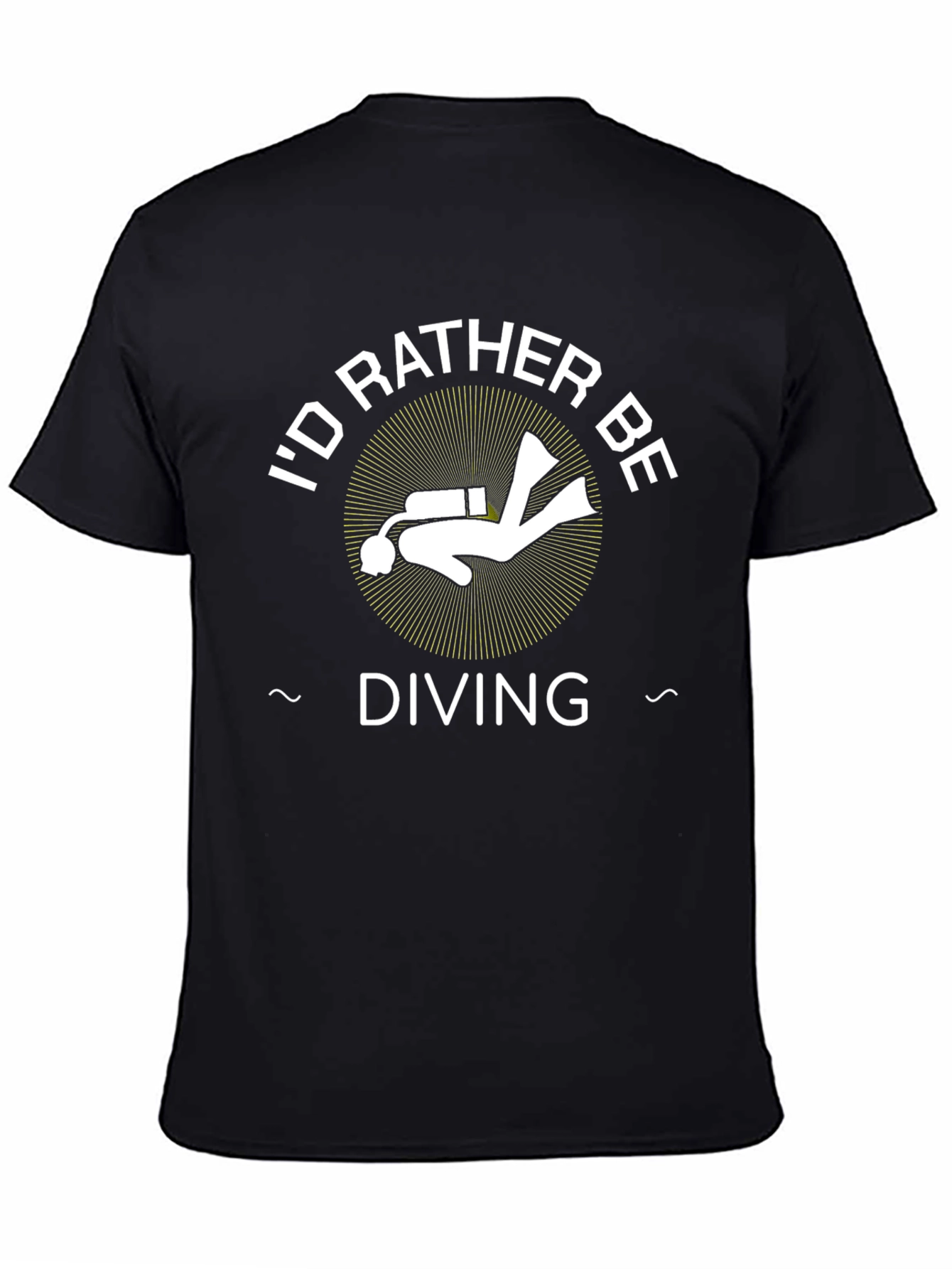 Diving T-Shirt - Id Rather Be Diving Tee
