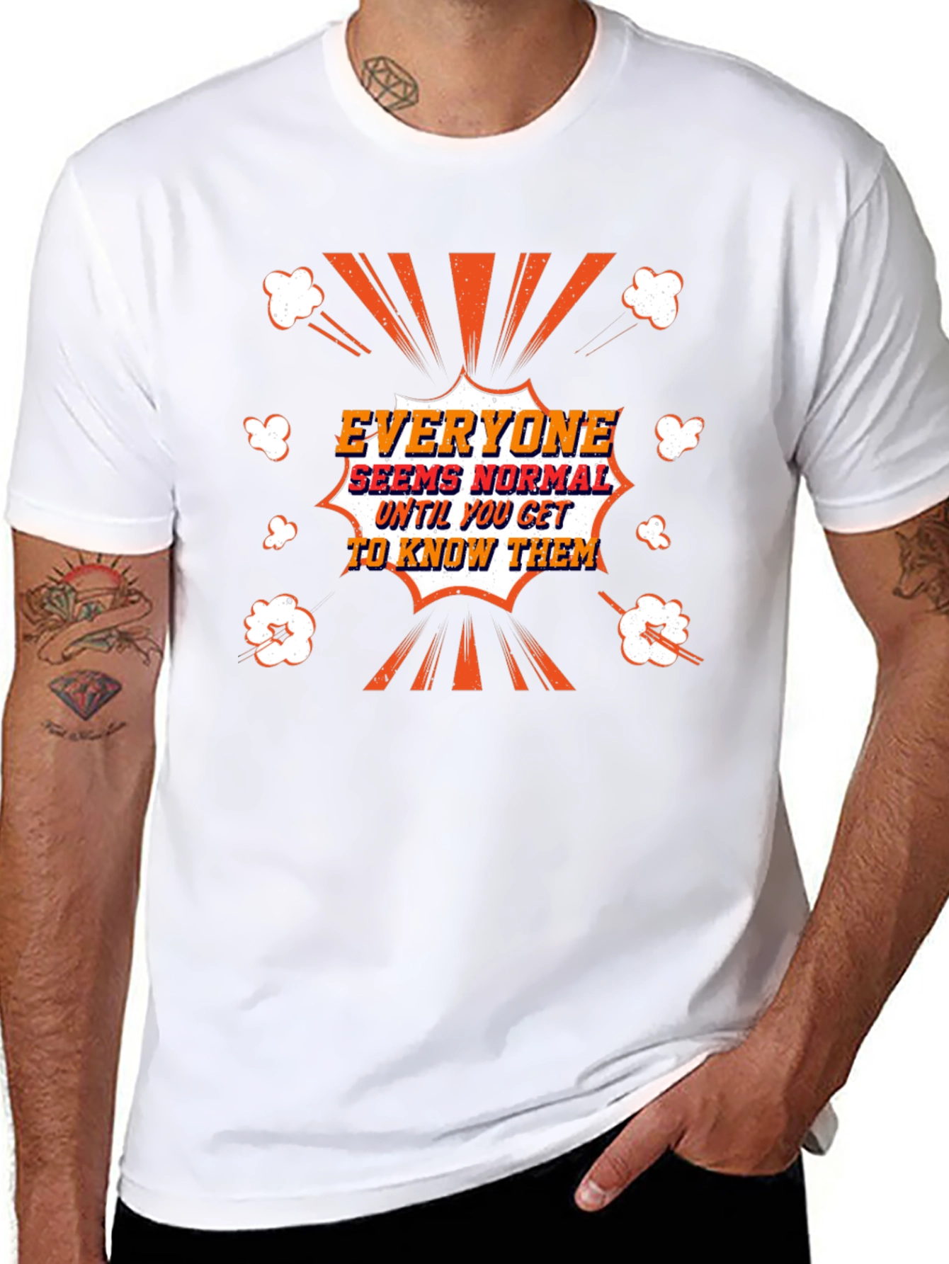 Everyone Seems Normal Graphic Tee