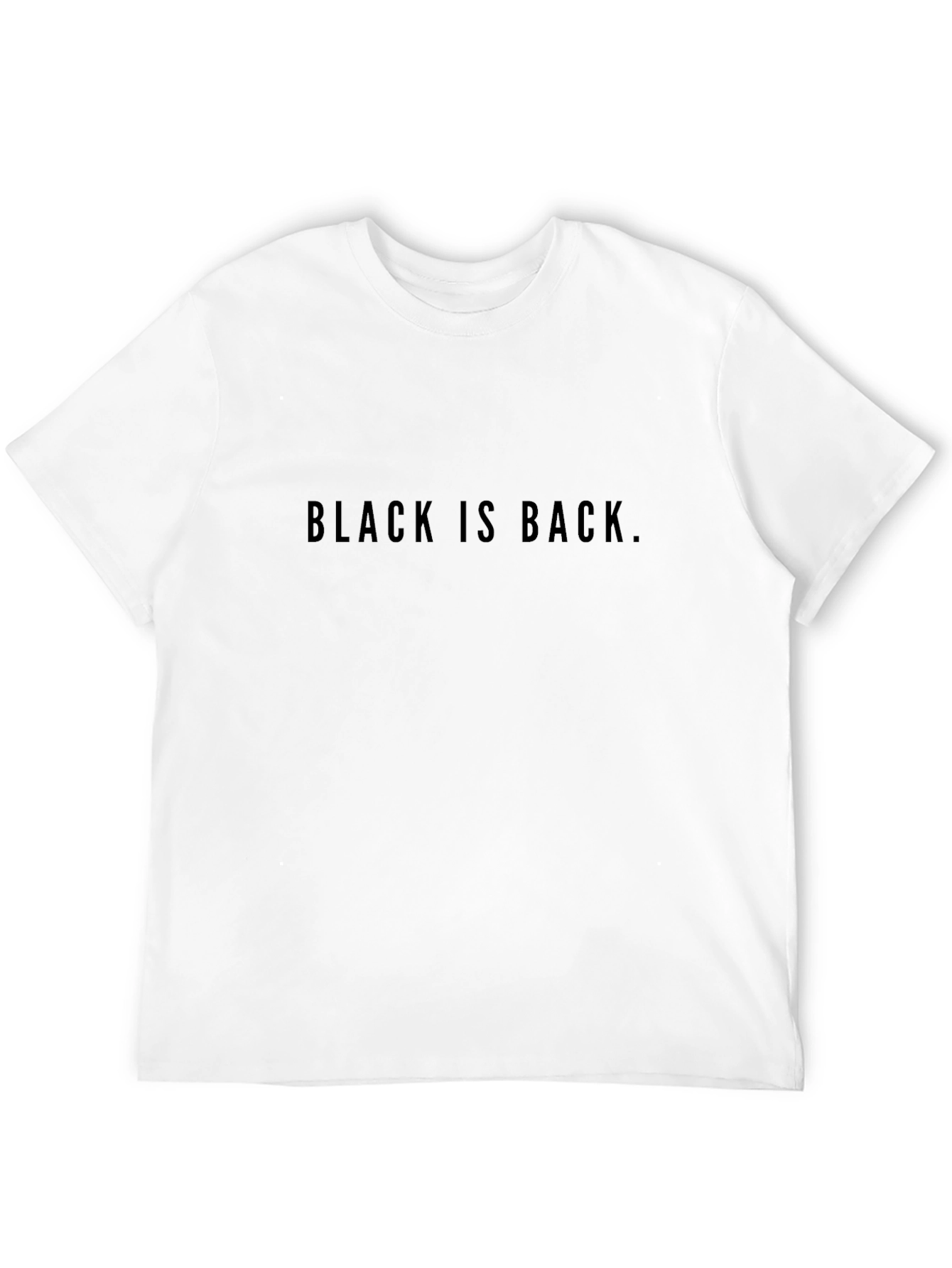 Black is Back - Unisex Crew Neck T-Shirt