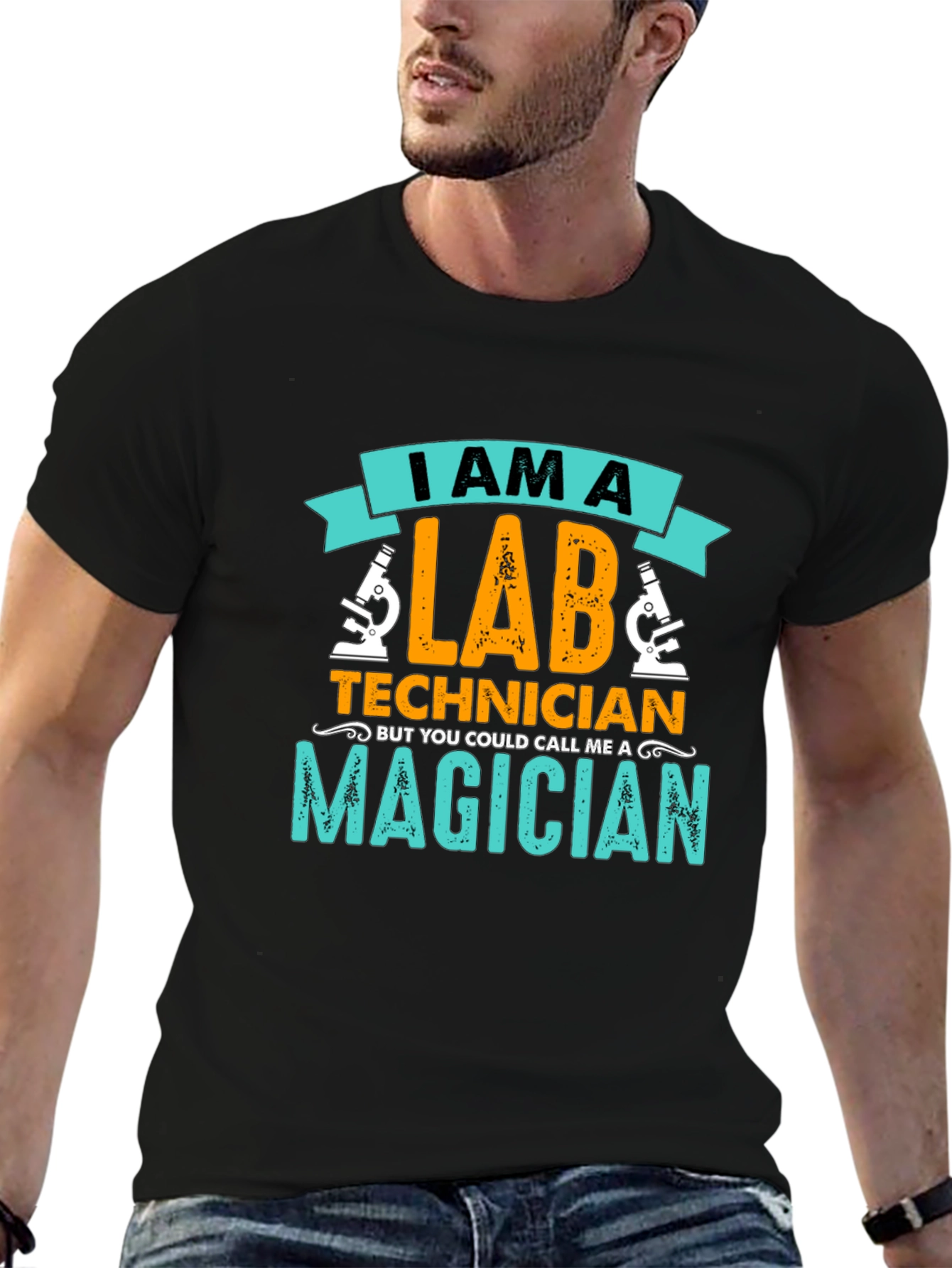 Lab Technician Magician T-Shirt Science Tee