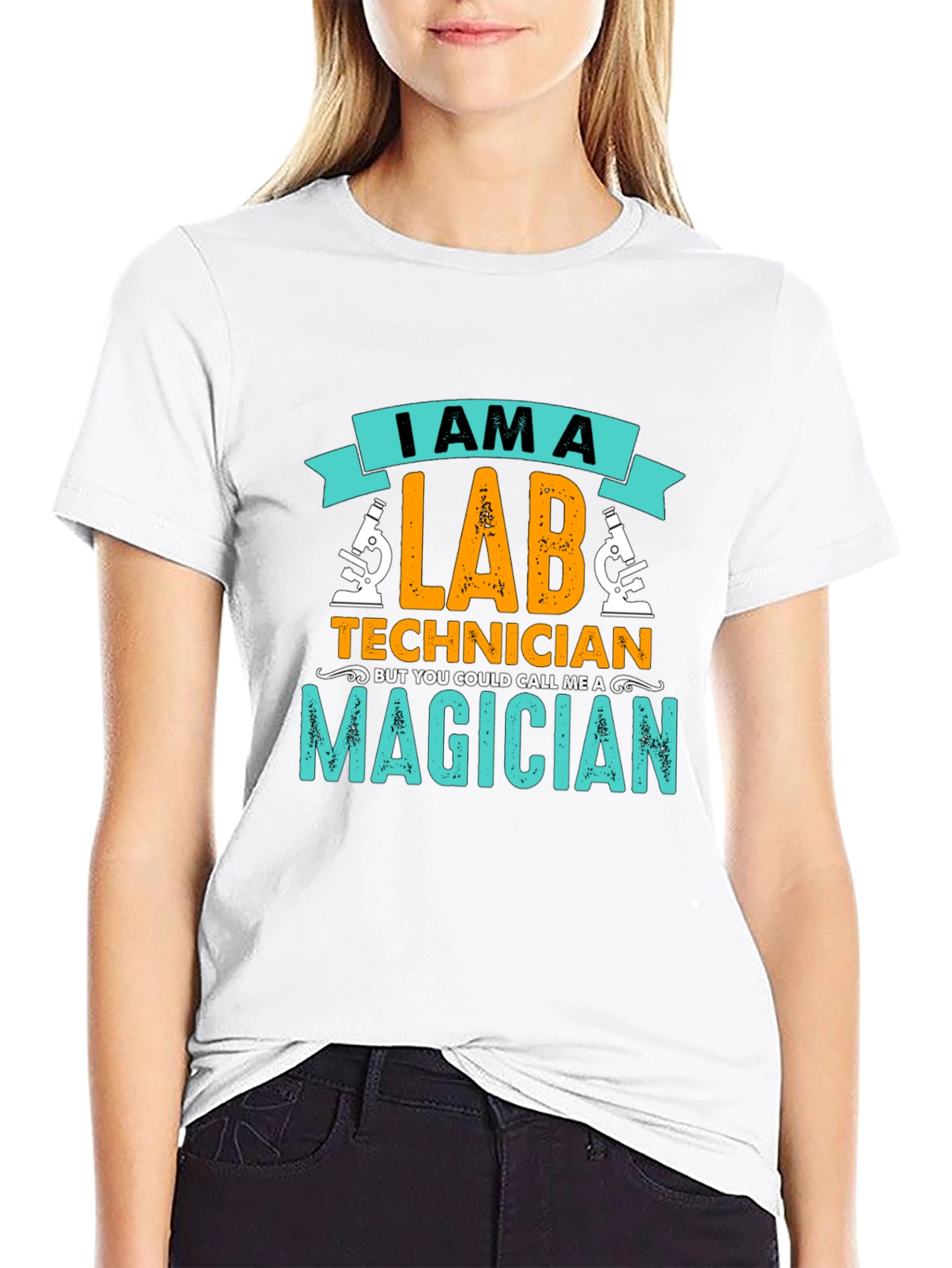 Lab Technician Magician T-Shirt Science Tee
