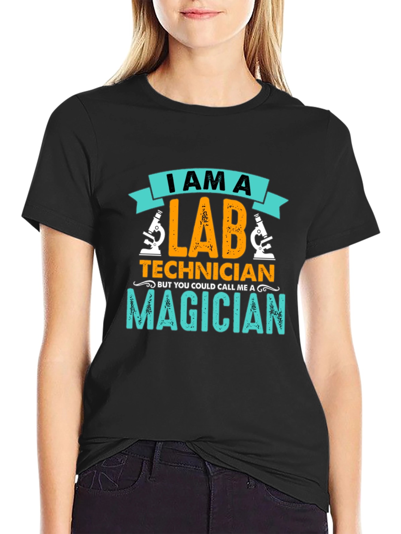 Lab Technician Magician T-Shirt Science Tee