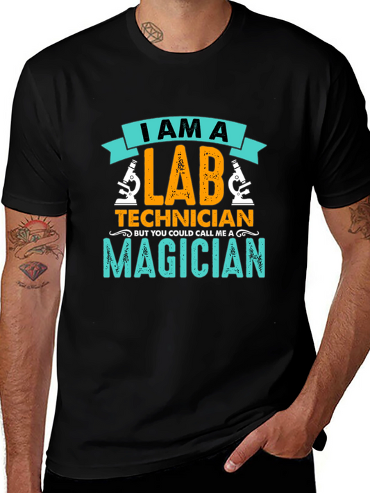 Lab Technician Magician T-Shirt Science Tee