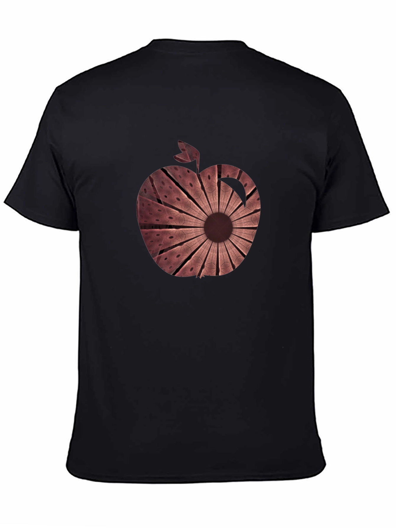 Abstract Apple Graphic Tee - Unique Design
