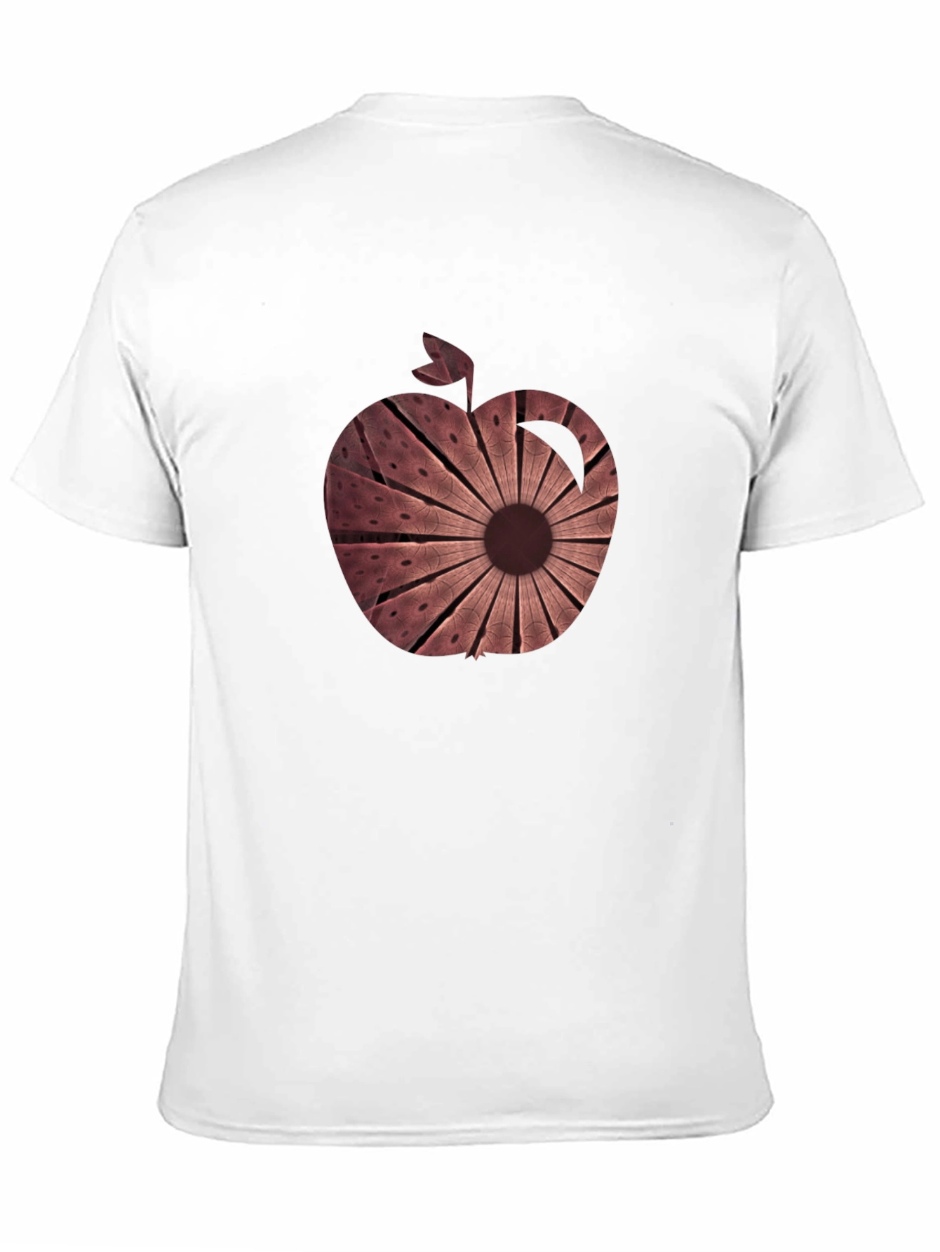 Abstract Apple Graphic Tee - Unique Design