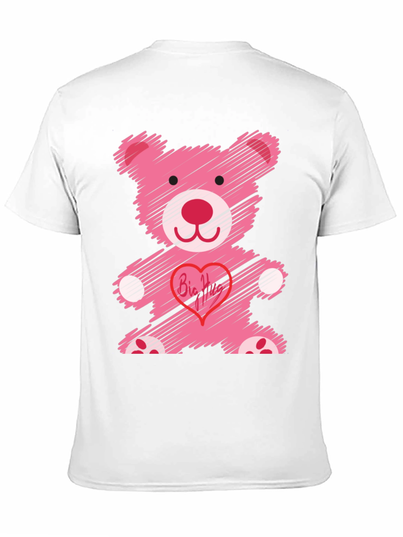Cute Teddy Bear Graphic T-Shirt