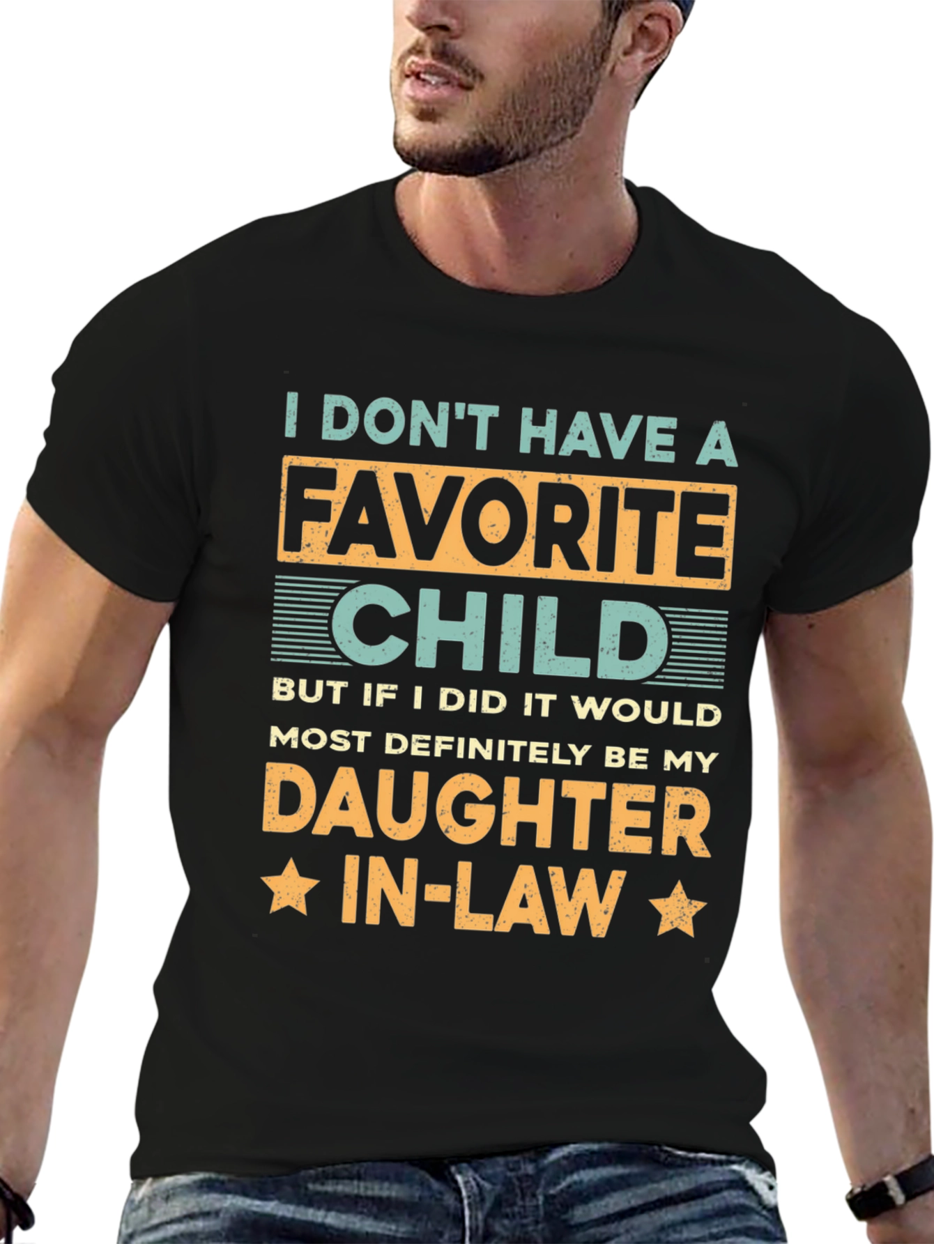 Daughter-in-Law Favorite Child Graphic T-Shirt