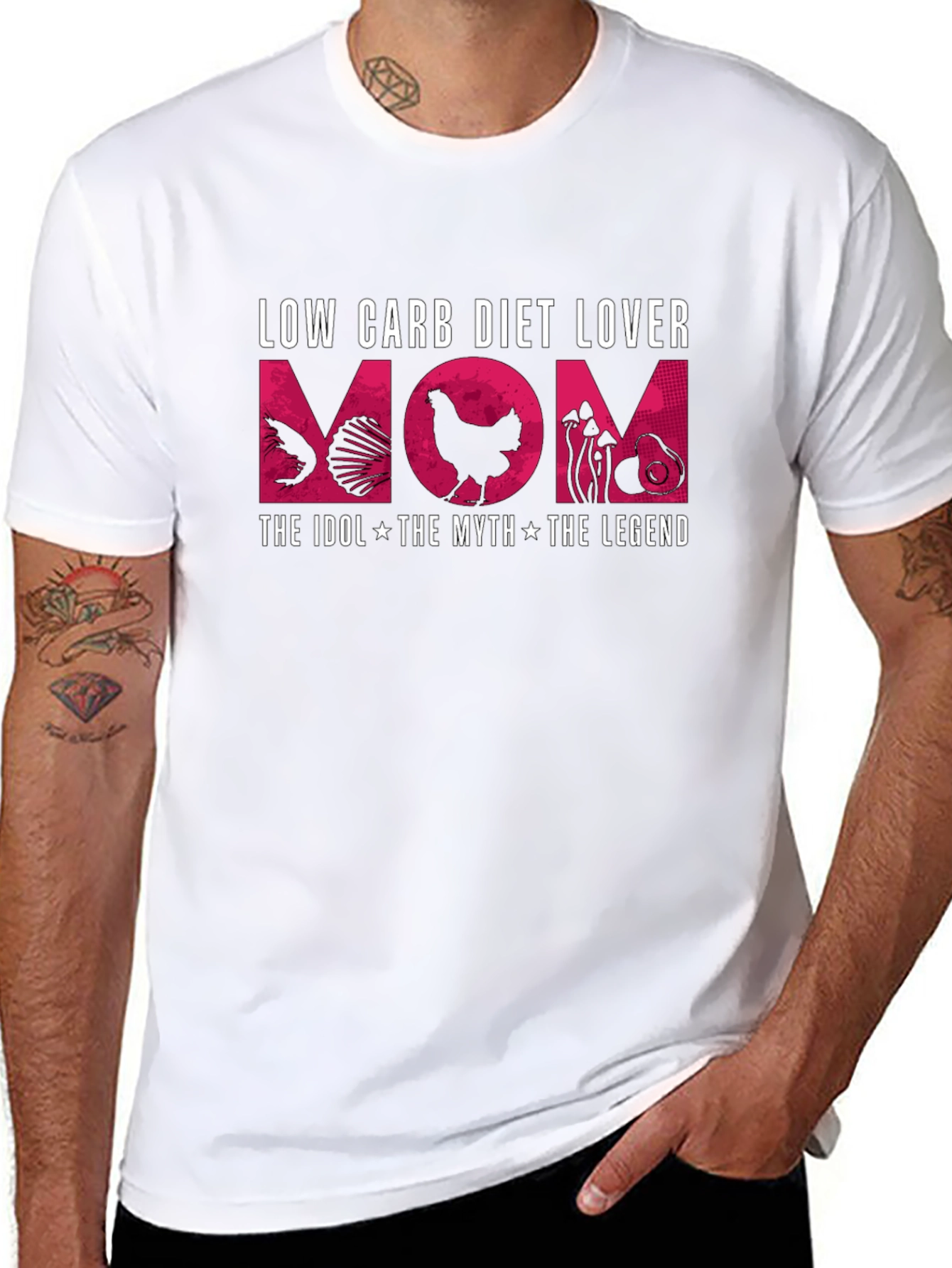 Low Carb Diet Lover MOM T-Shirt
