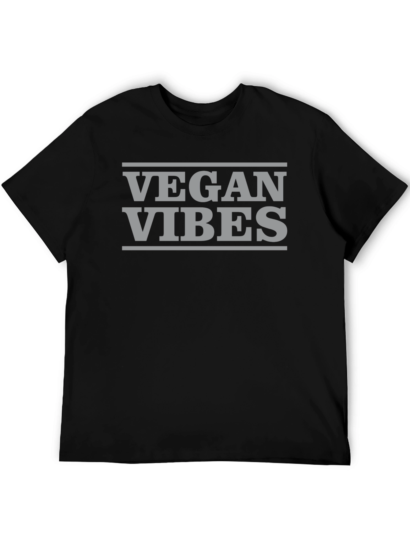 Vegan Vibes Black T-Shirt