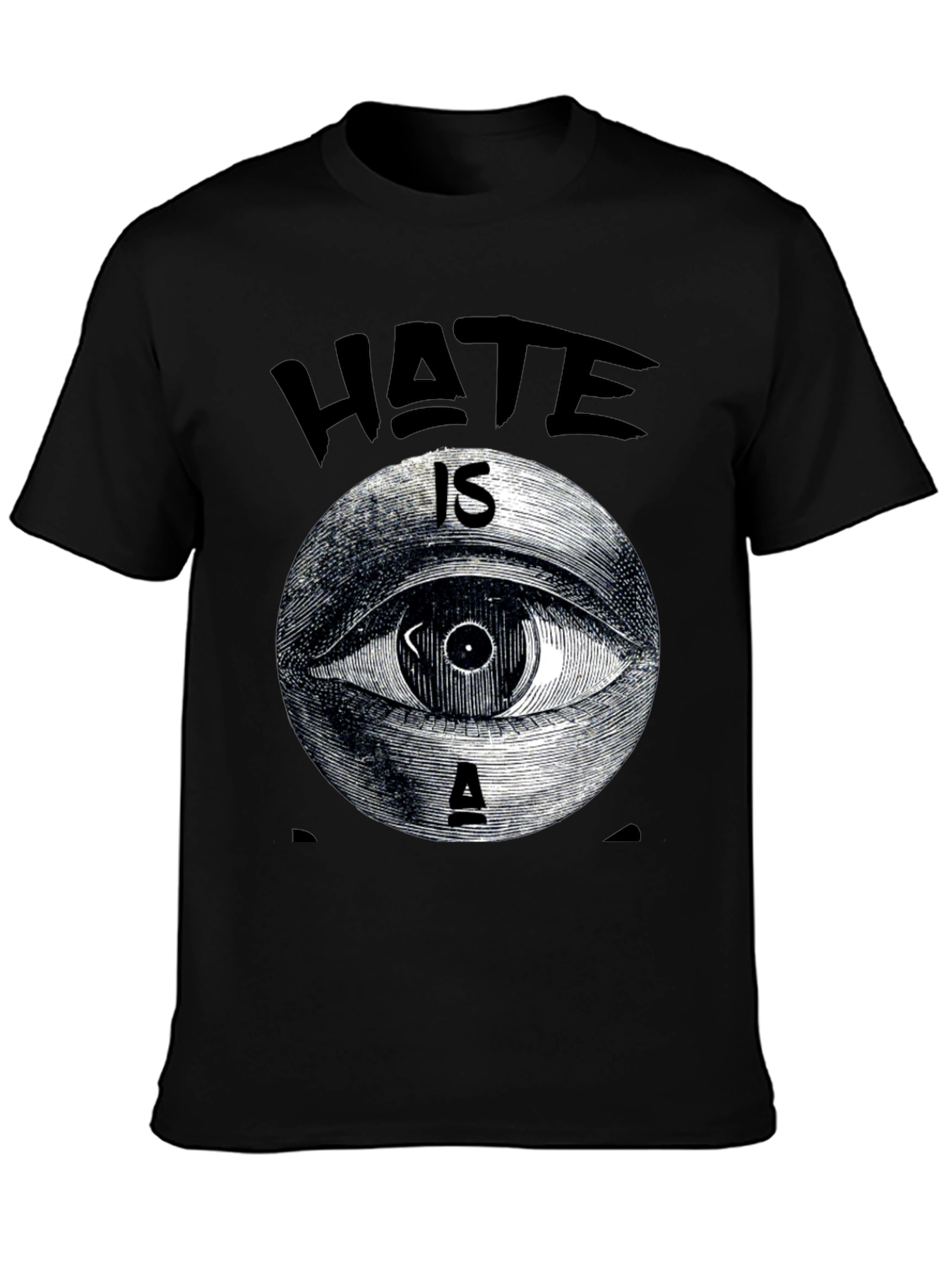 Hate is a Virus Graphic Tee