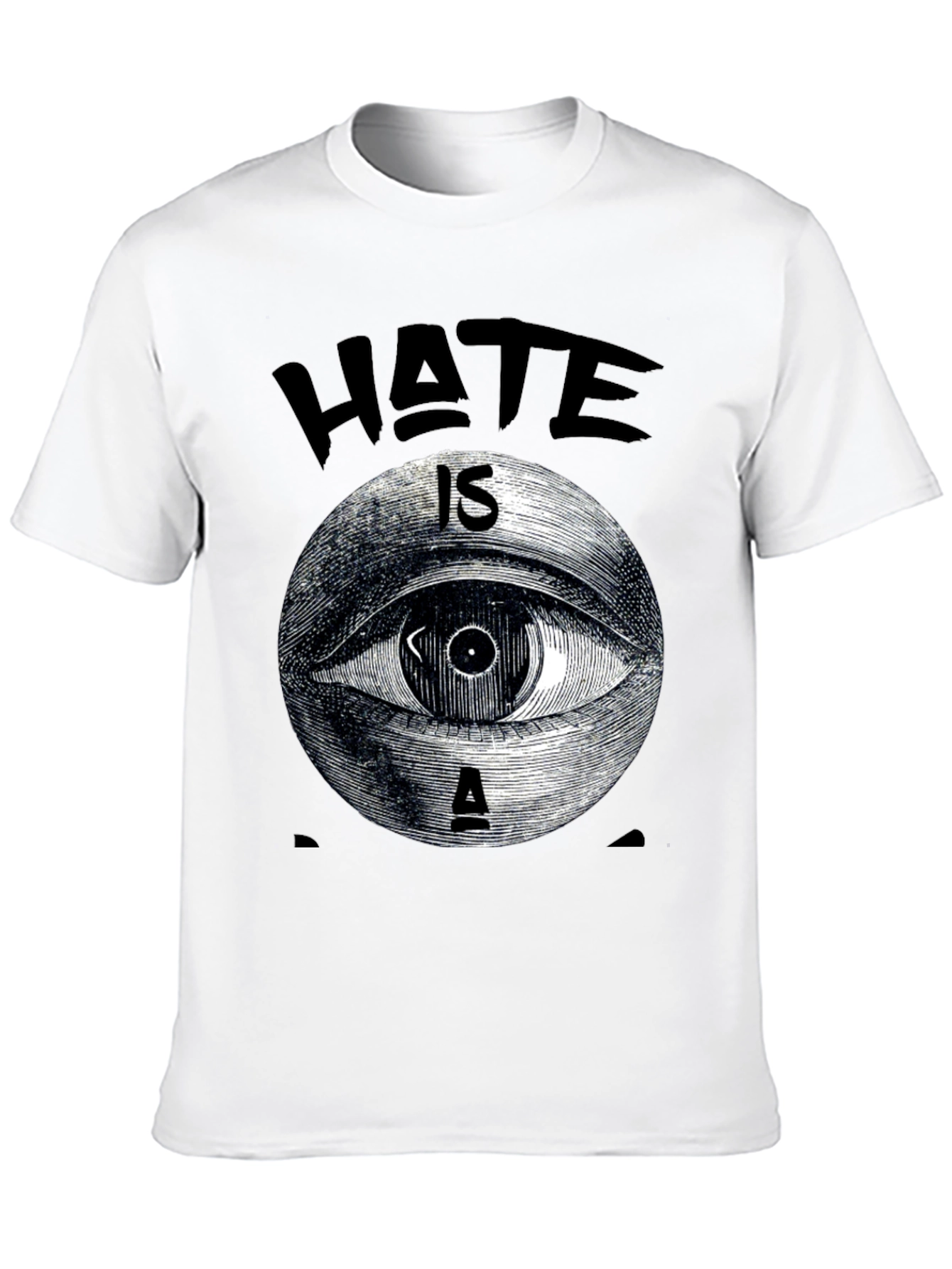 Hate is a Virus Graphic Tee