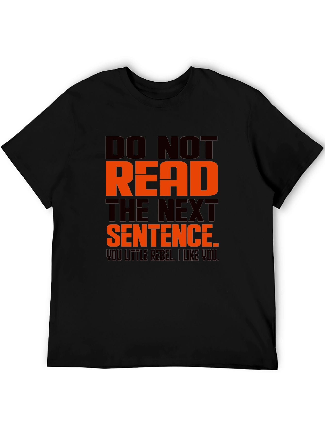 Rebel Text Graphic Tee