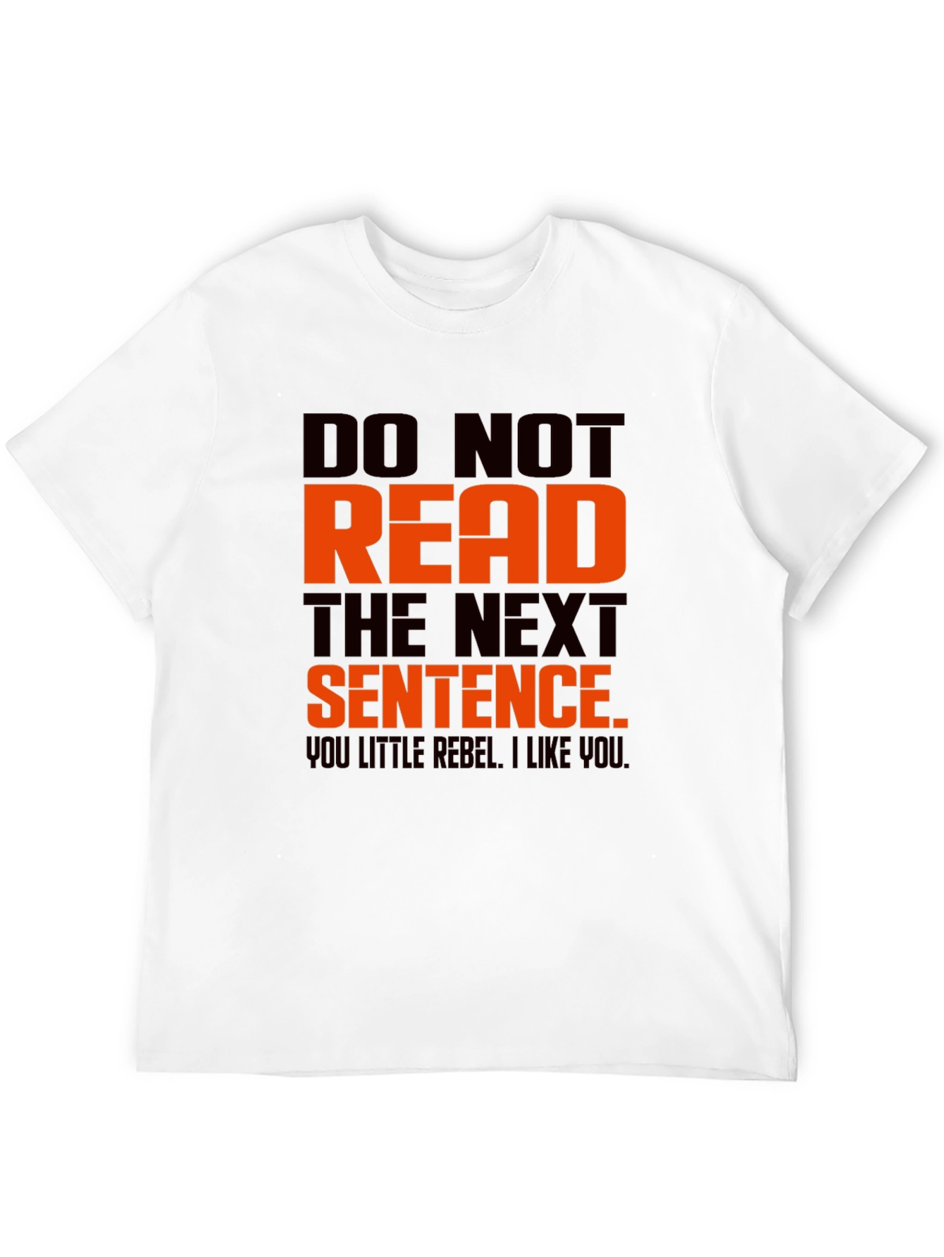 Rebel Text Graphic Tee