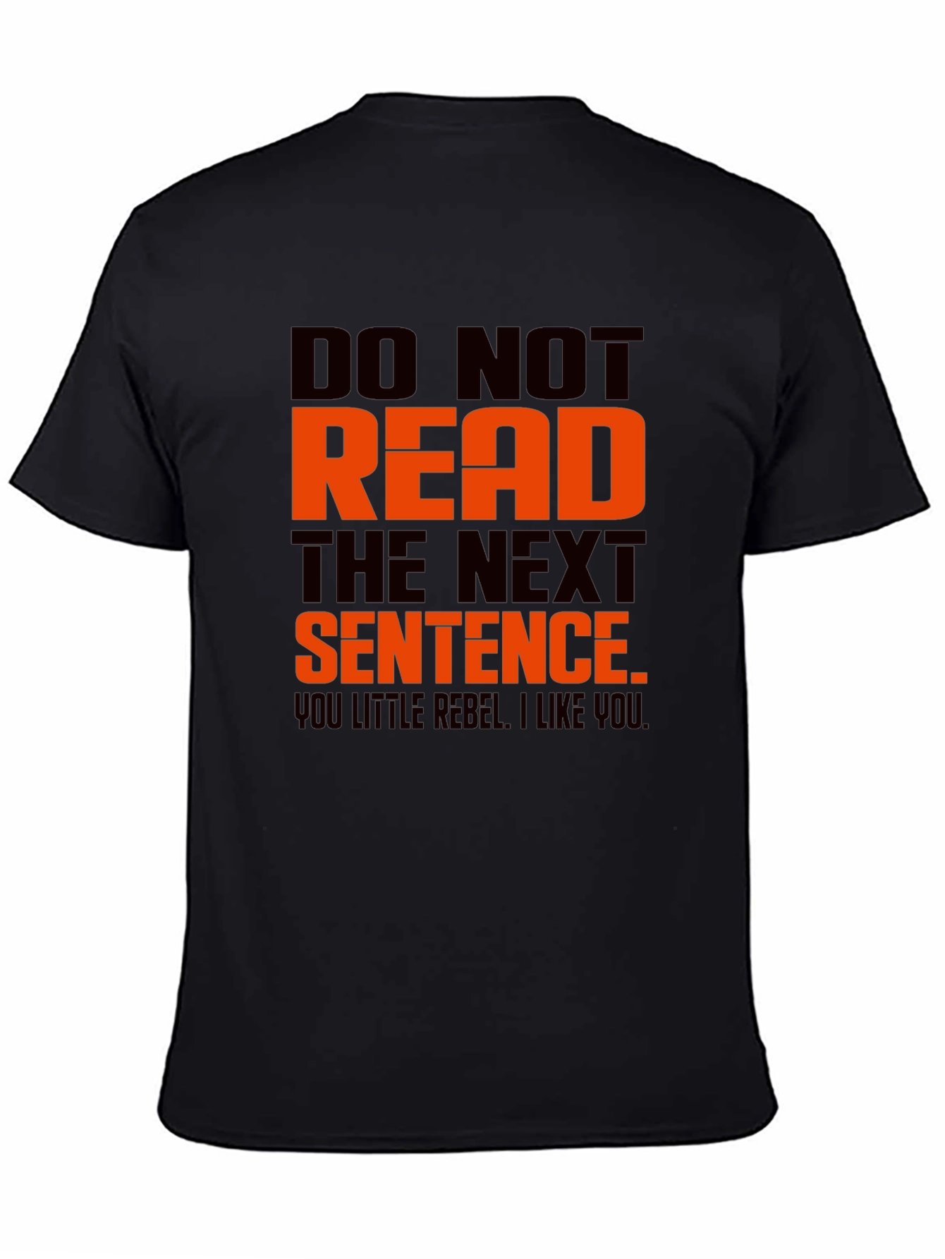 Rebel Text Graphic Tee