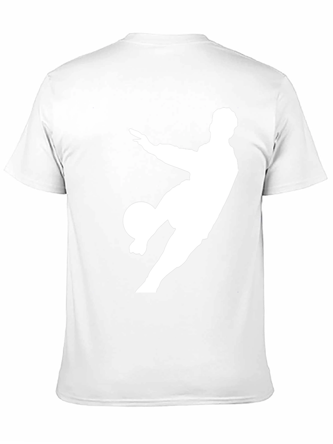 Soccer Player Graphic Tee - Black