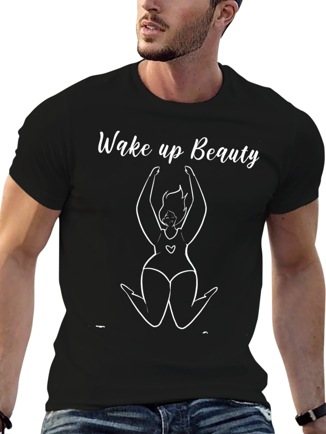 Wake Up Beauty Graphic Tee