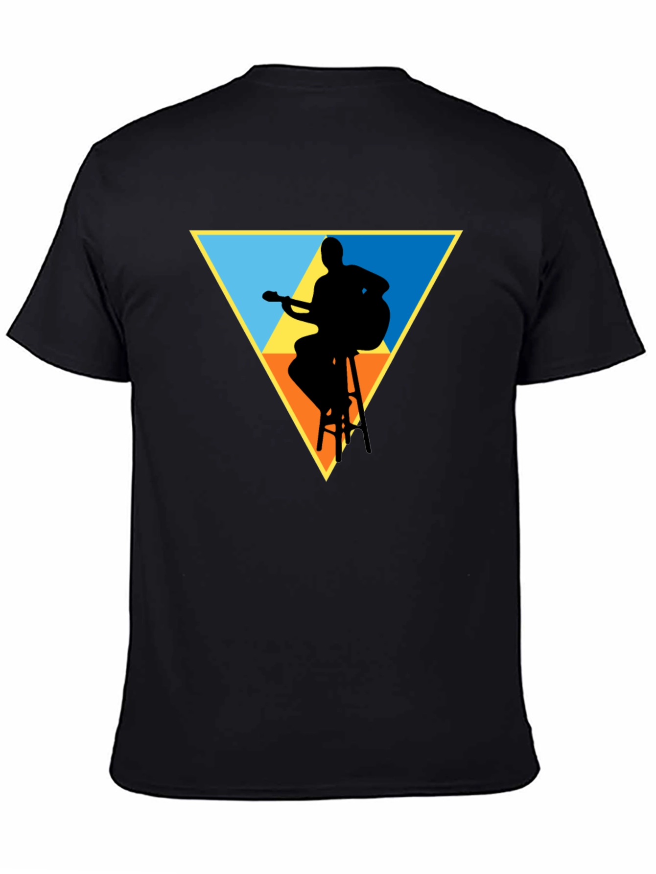 Guitarist Silhouette Graphic Tee