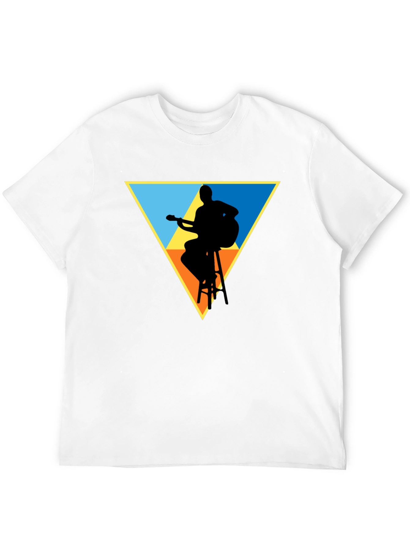 Guitarist Silhouette Graphic Tee