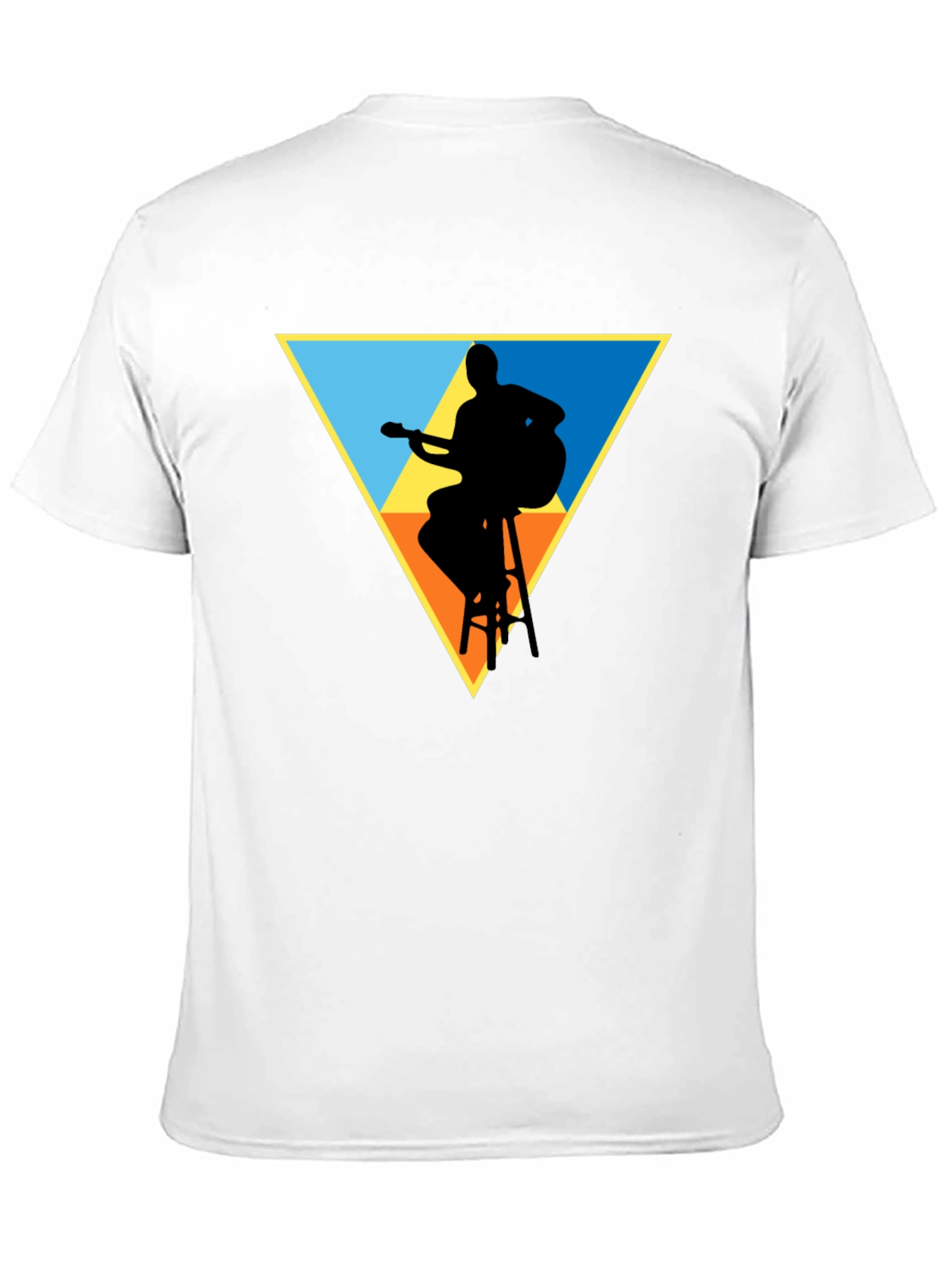 Guitarist Silhouette Graphic Tee