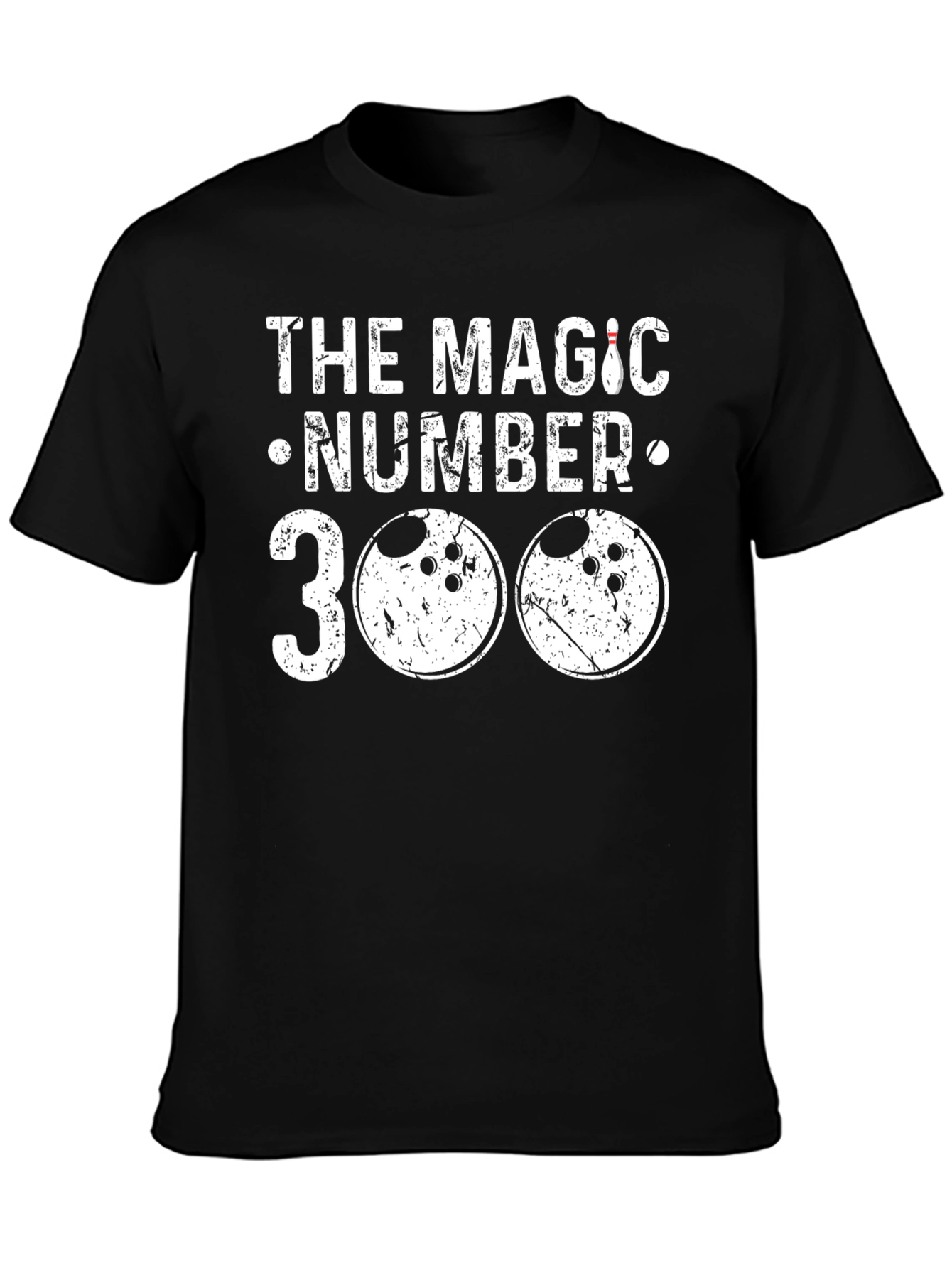 The Magic Number 300 Bowling T-Shirt