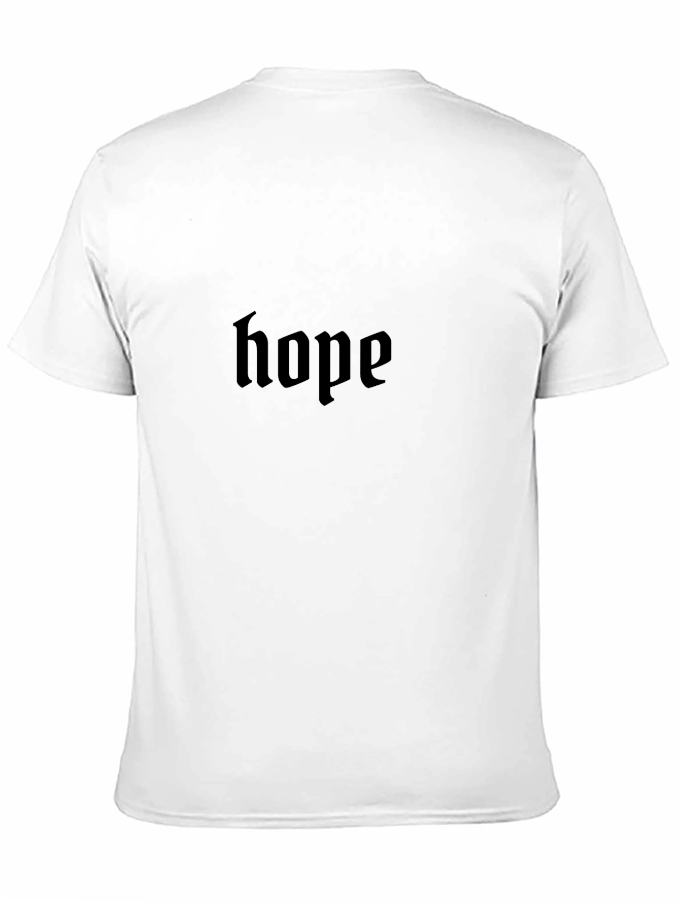 Hope Gothic T-Shirt - Premium Black Cotton Tee