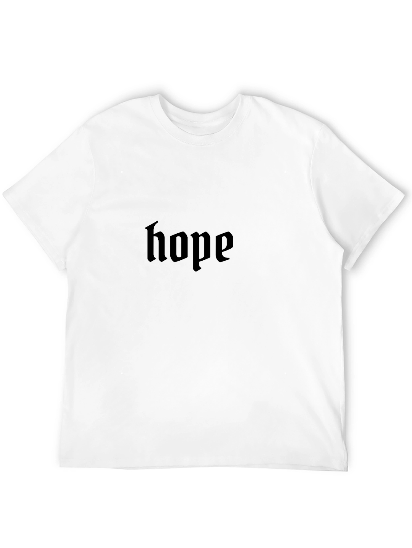 Hope Gothic T-Shirt - Premium Black Cotton Tee