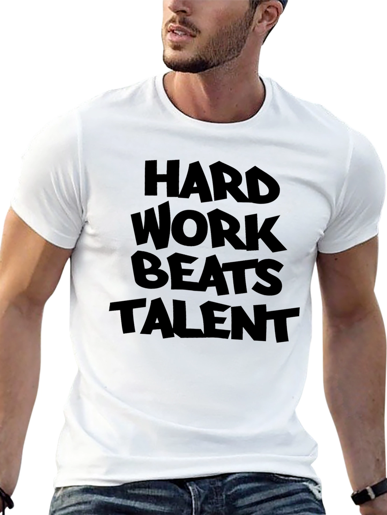 Hard Work Beats Talent Graphic Tee