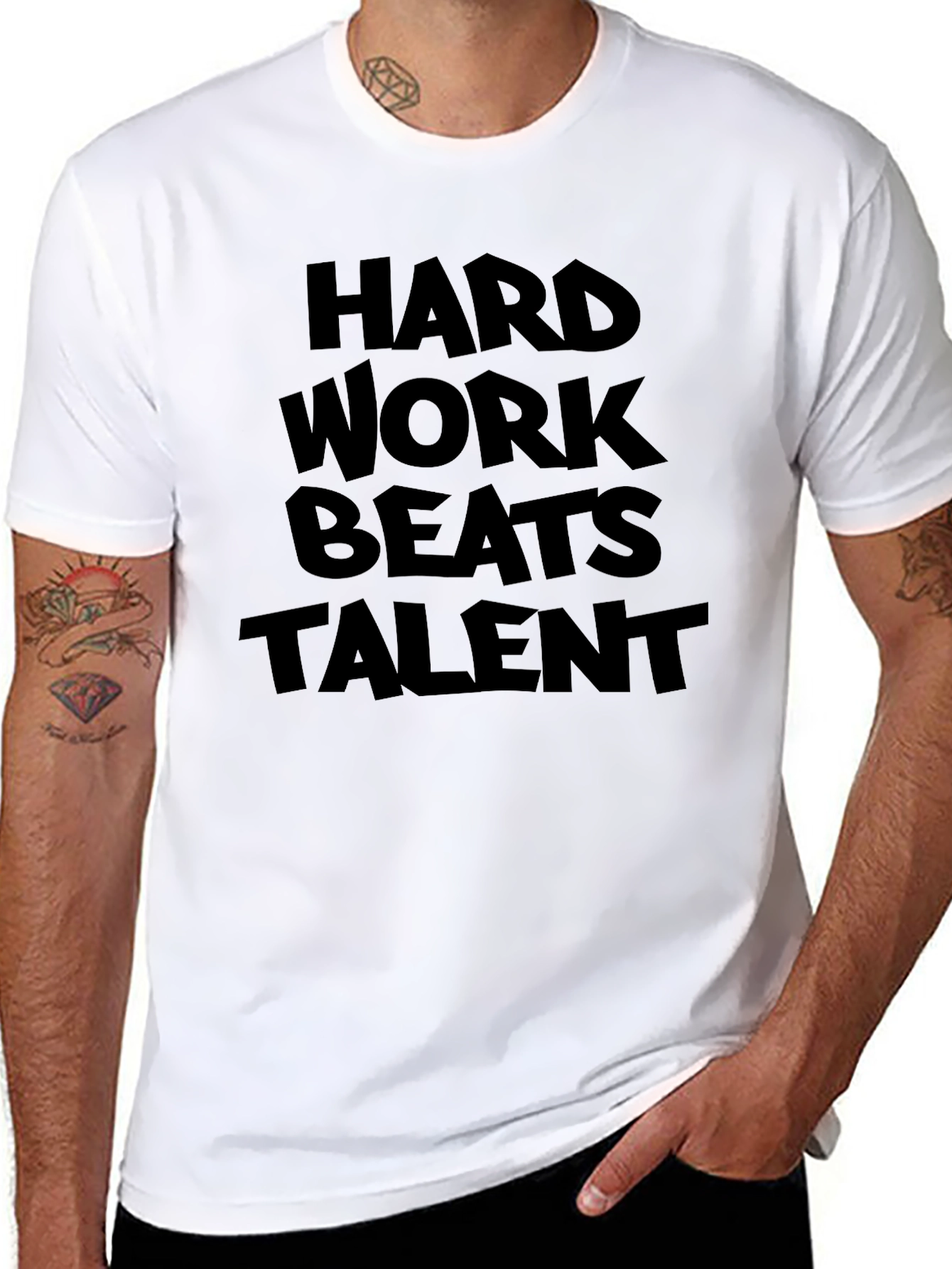 Hard Work Beats Talent Graphic Tee
