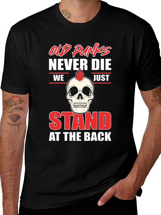 Old Punks Never Die Graphic Tee