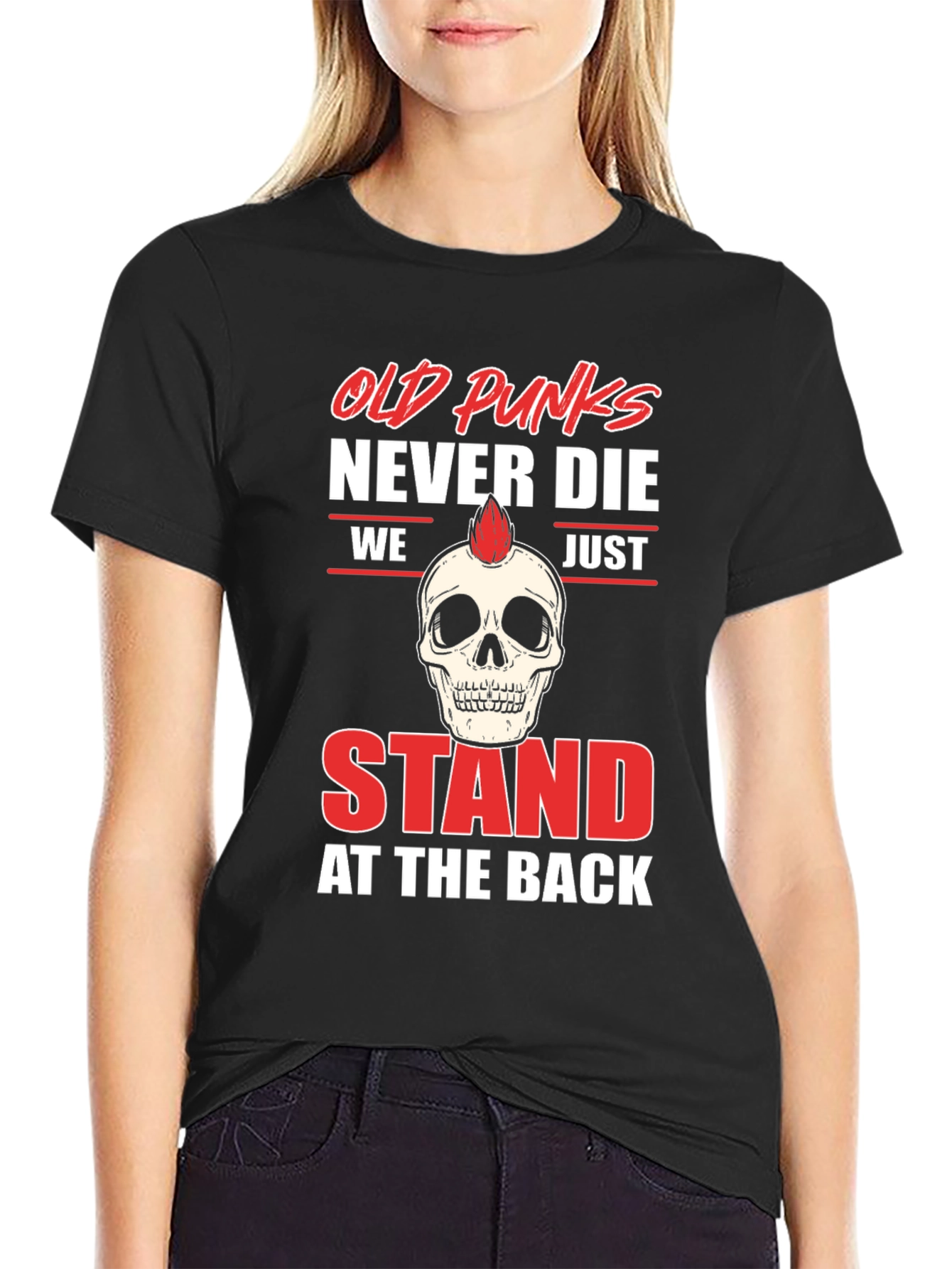 Old Punks Never Die Graphic Tee