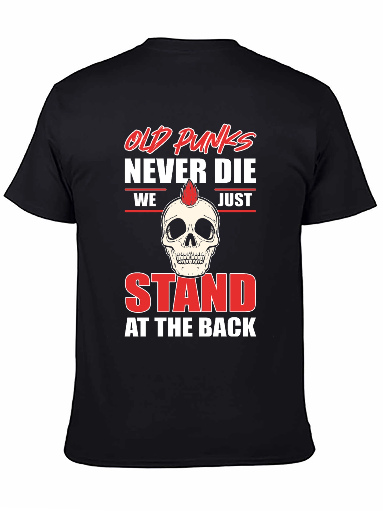 Old Punks Never Die Graphic Tee