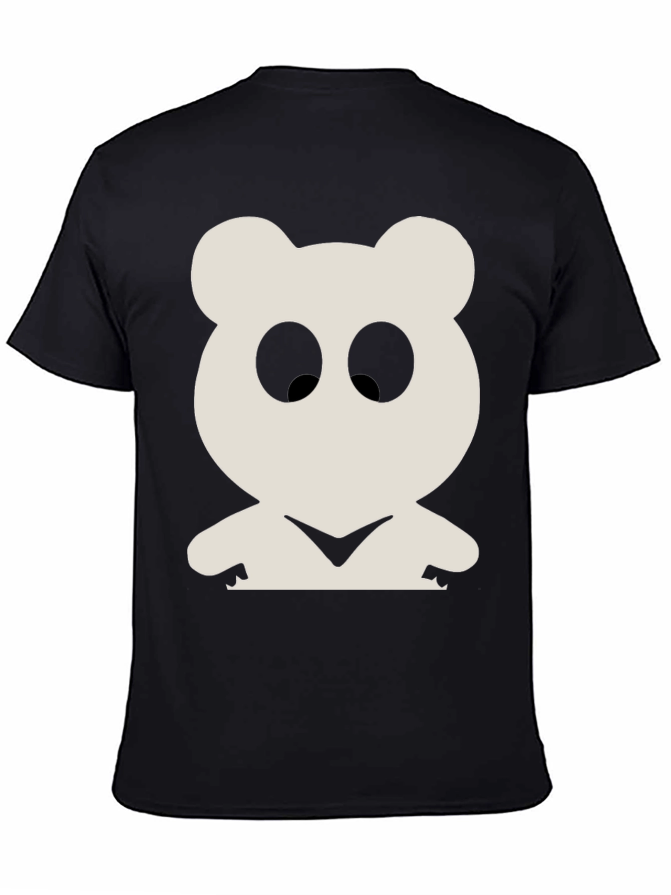 Bear Graphic Tee - Black Unisex T-Shirt