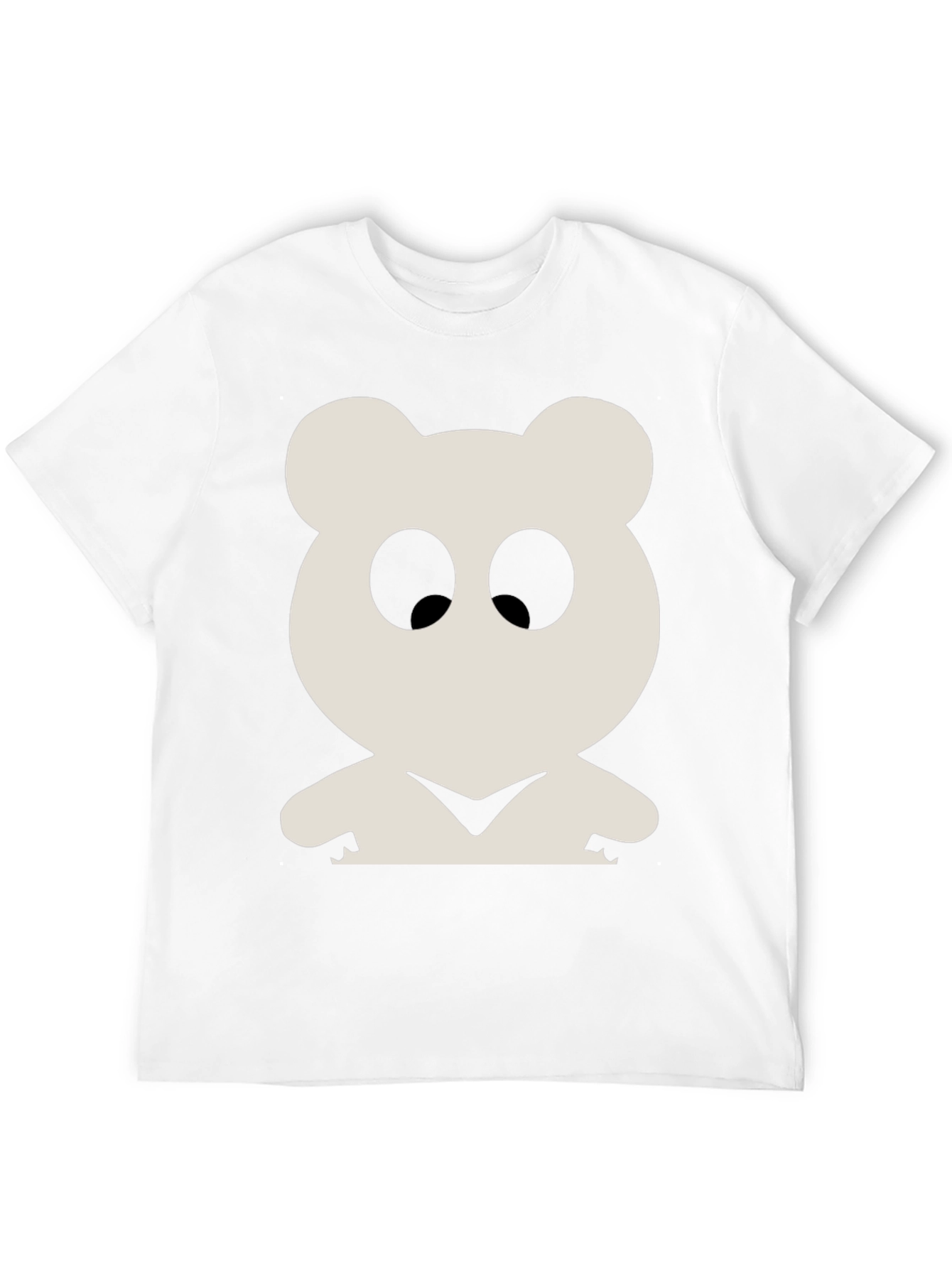 Bear Graphic Tee - Black Unisex T-Shirt