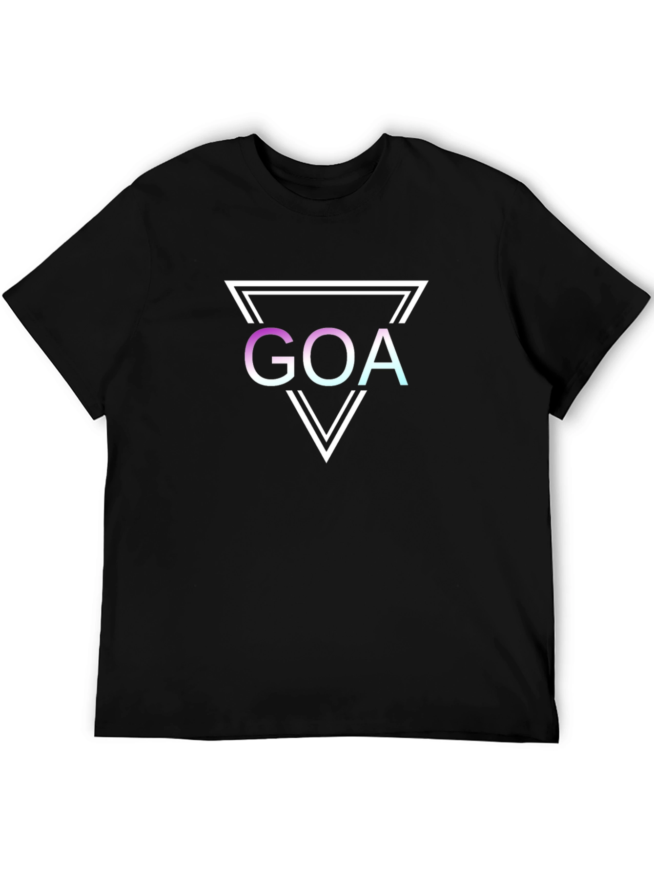 Goa Graphic T-Shirt - Modern Triangle Design