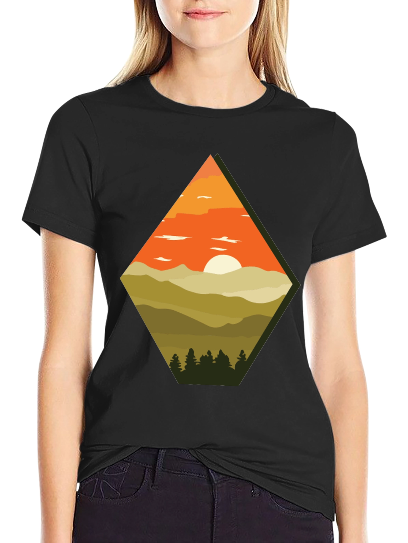 Mountain Sunset Graphic Tee