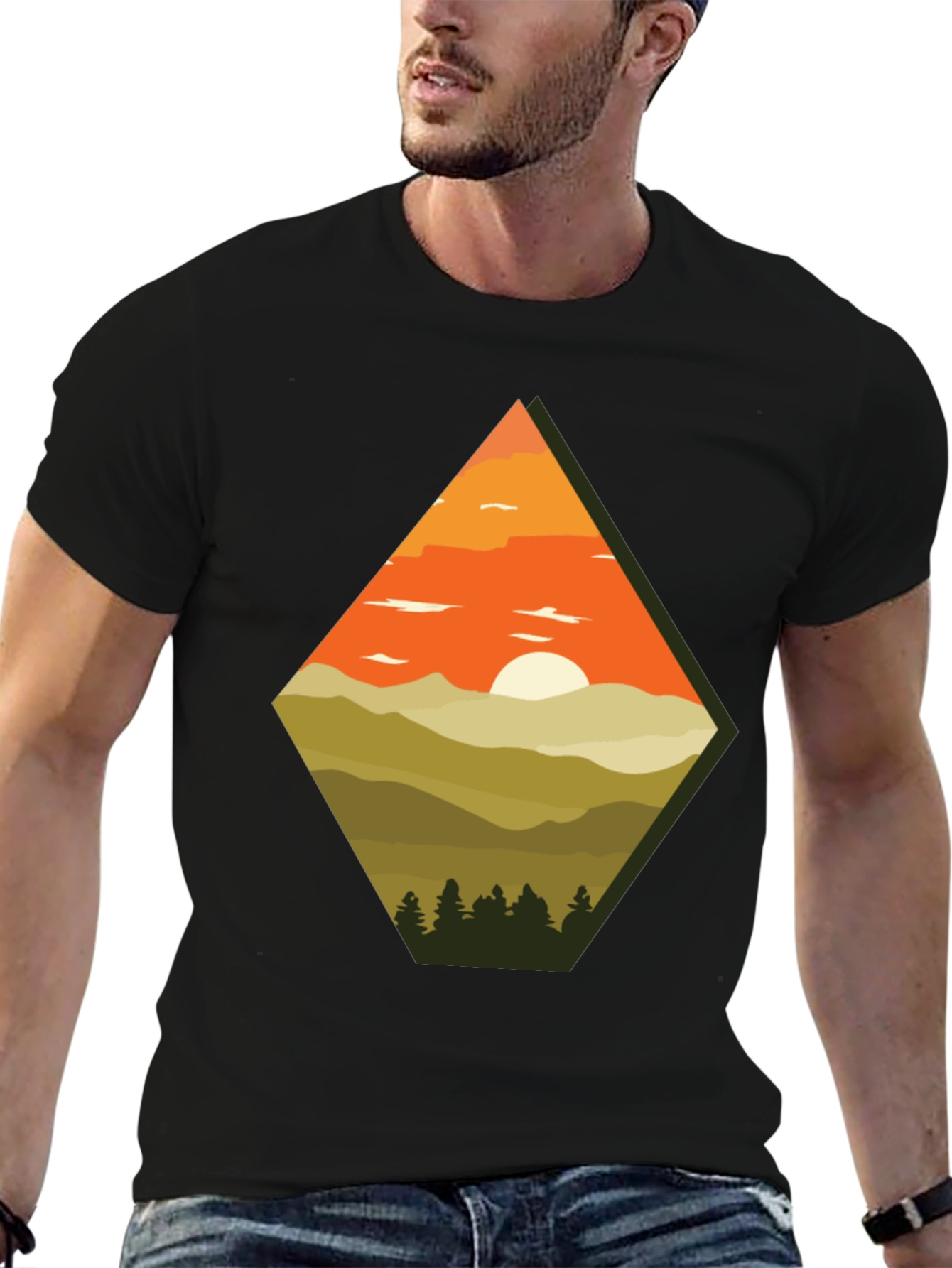 Mountain Sunset Graphic Tee