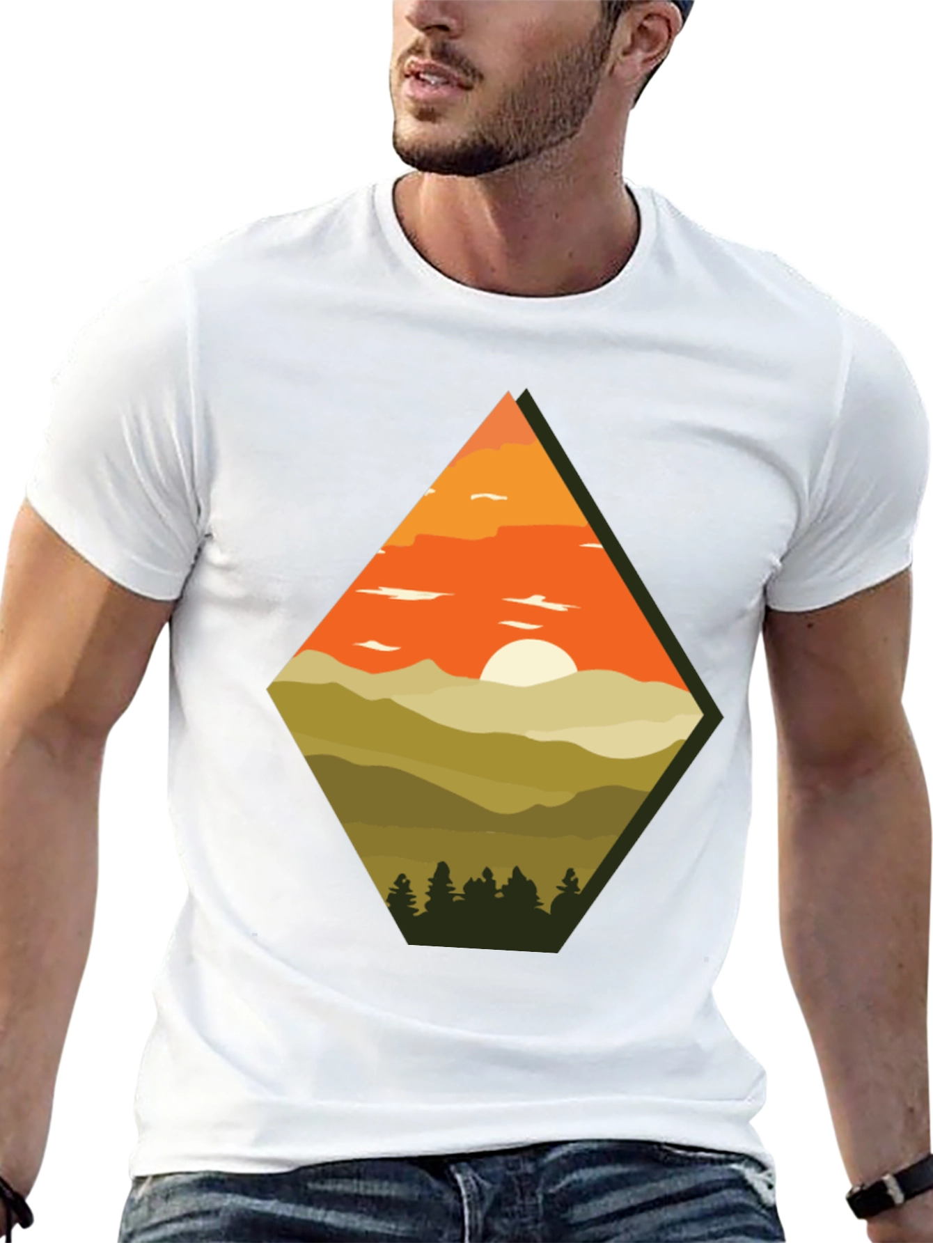 Mountain Sunset Graphic Tee