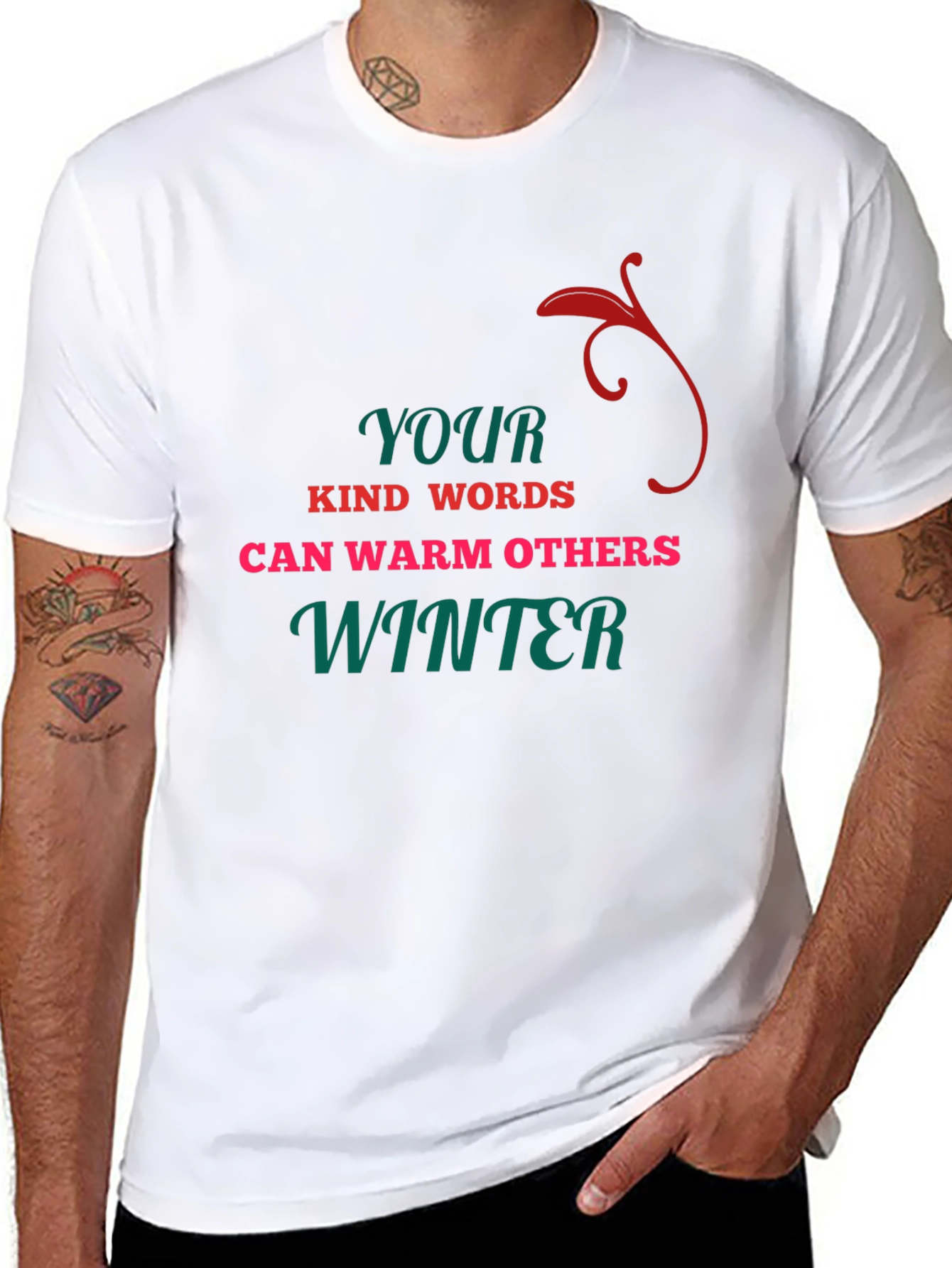 Kind Words Warm Others Winter T-Shirt