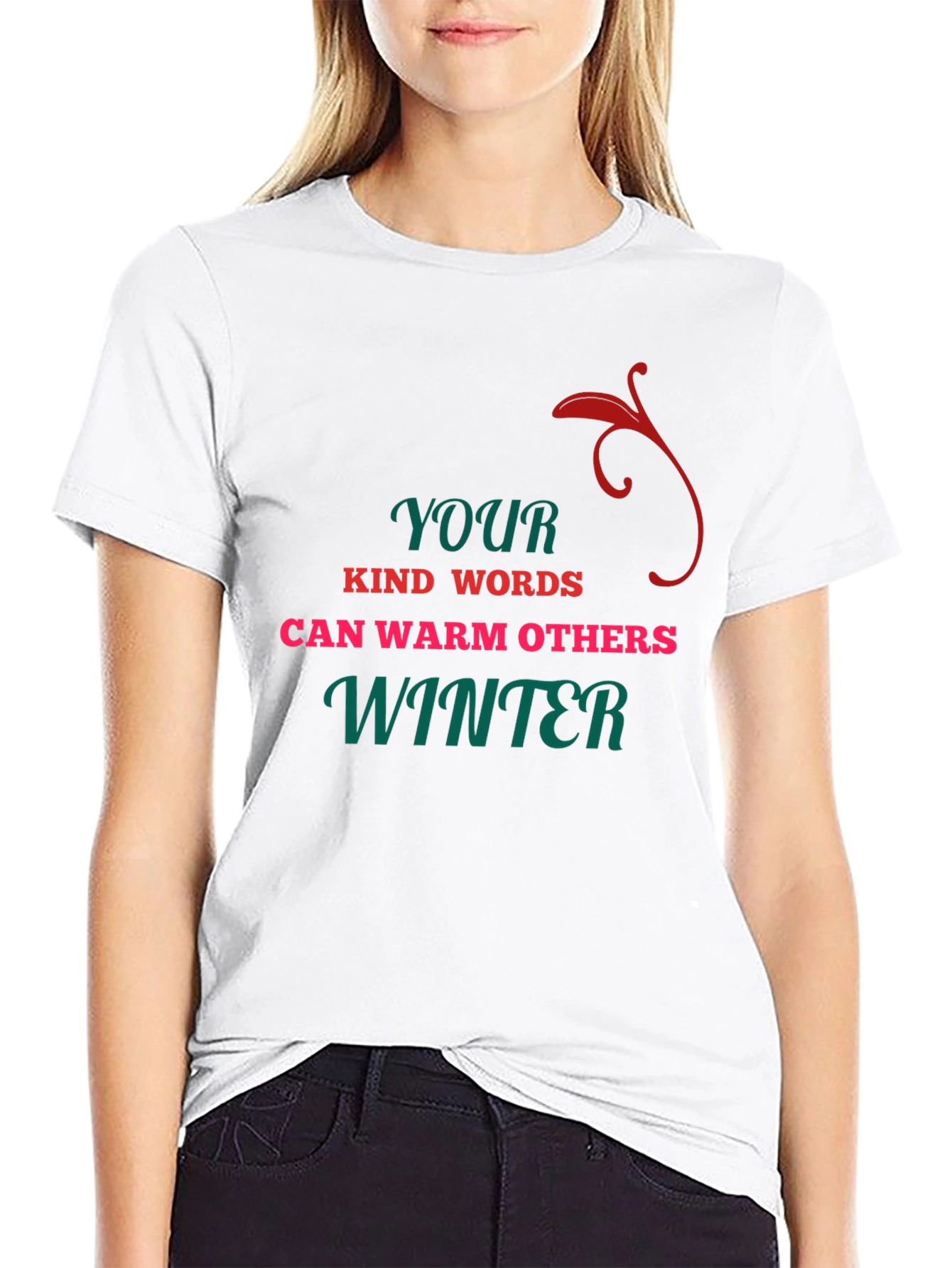 Kind Words Warm Others Winter T-Shirt