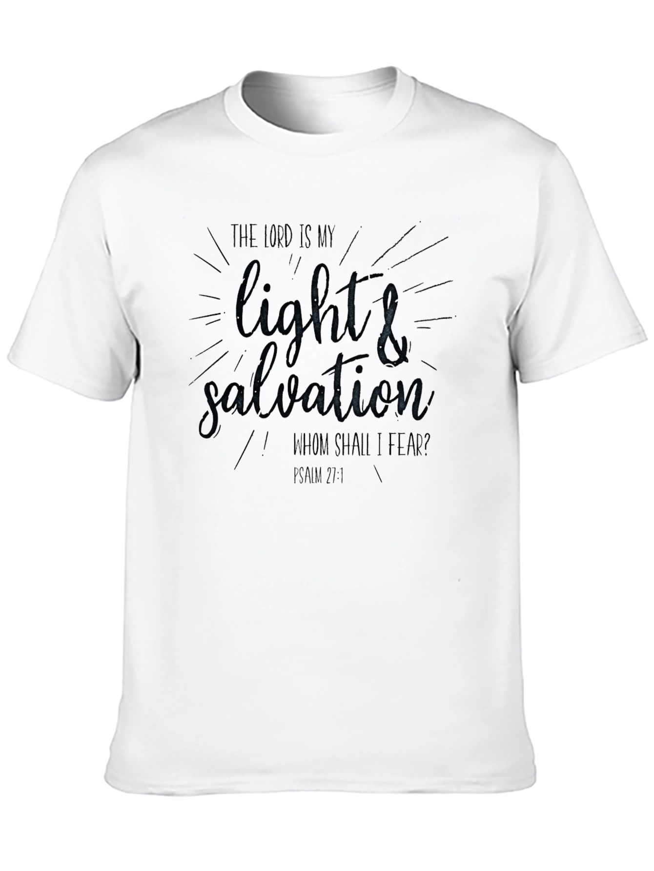 Faith-Inspired T-Shirt: Light & Salvation