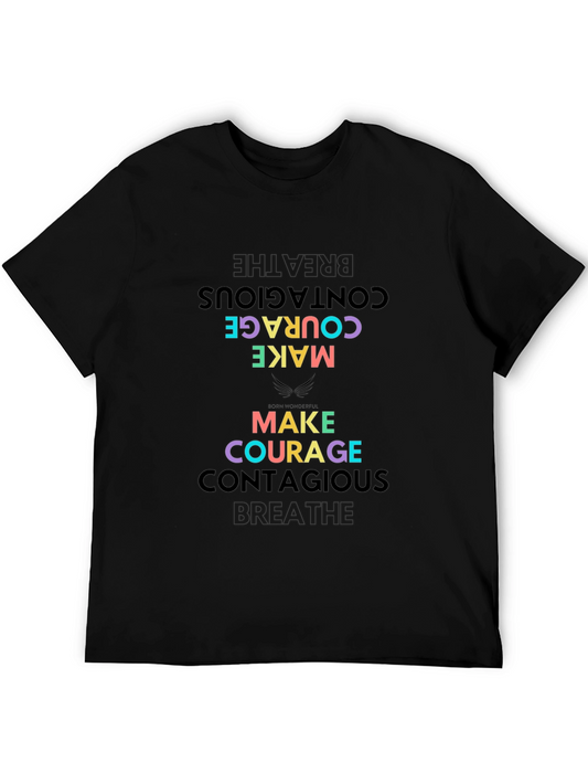 Courage T-Shirt - Inspirational Graphic Tee