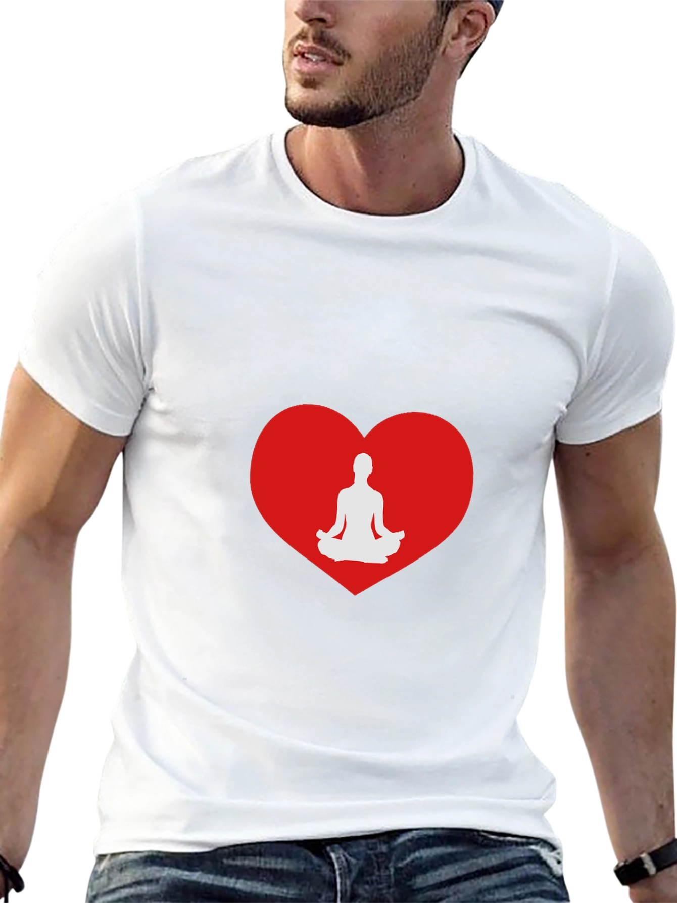 Meditate with Love Graphic Tee