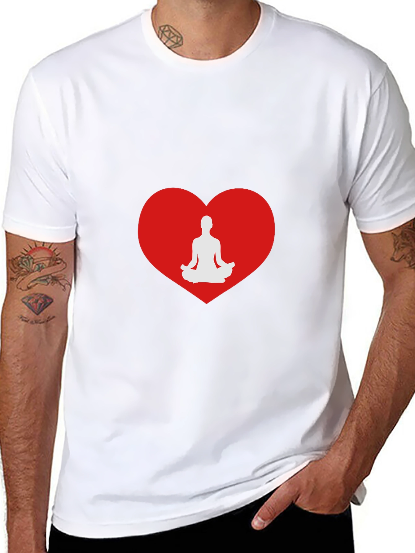 Meditate with Love Graphic Tee