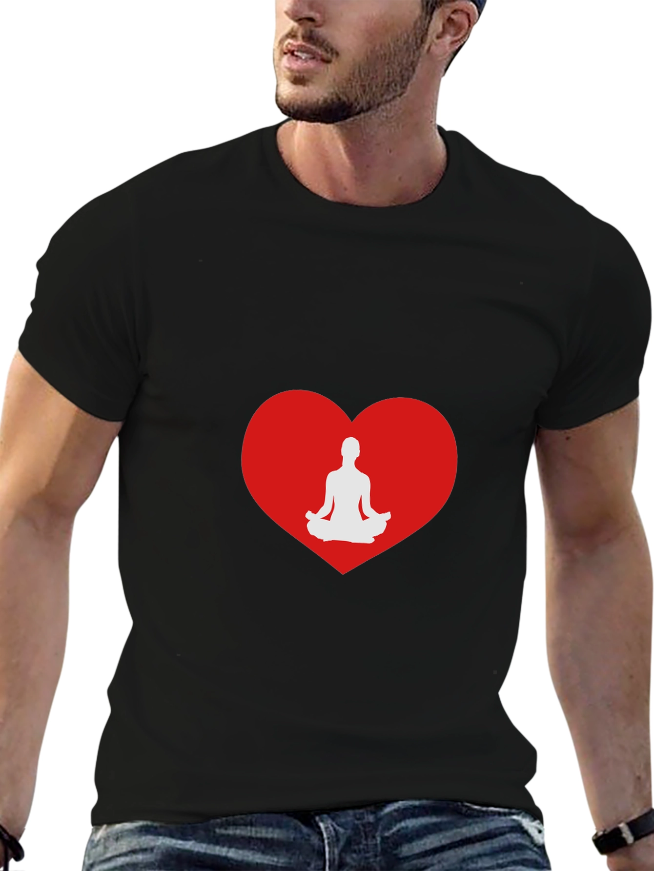 Meditate with Love Graphic Tee