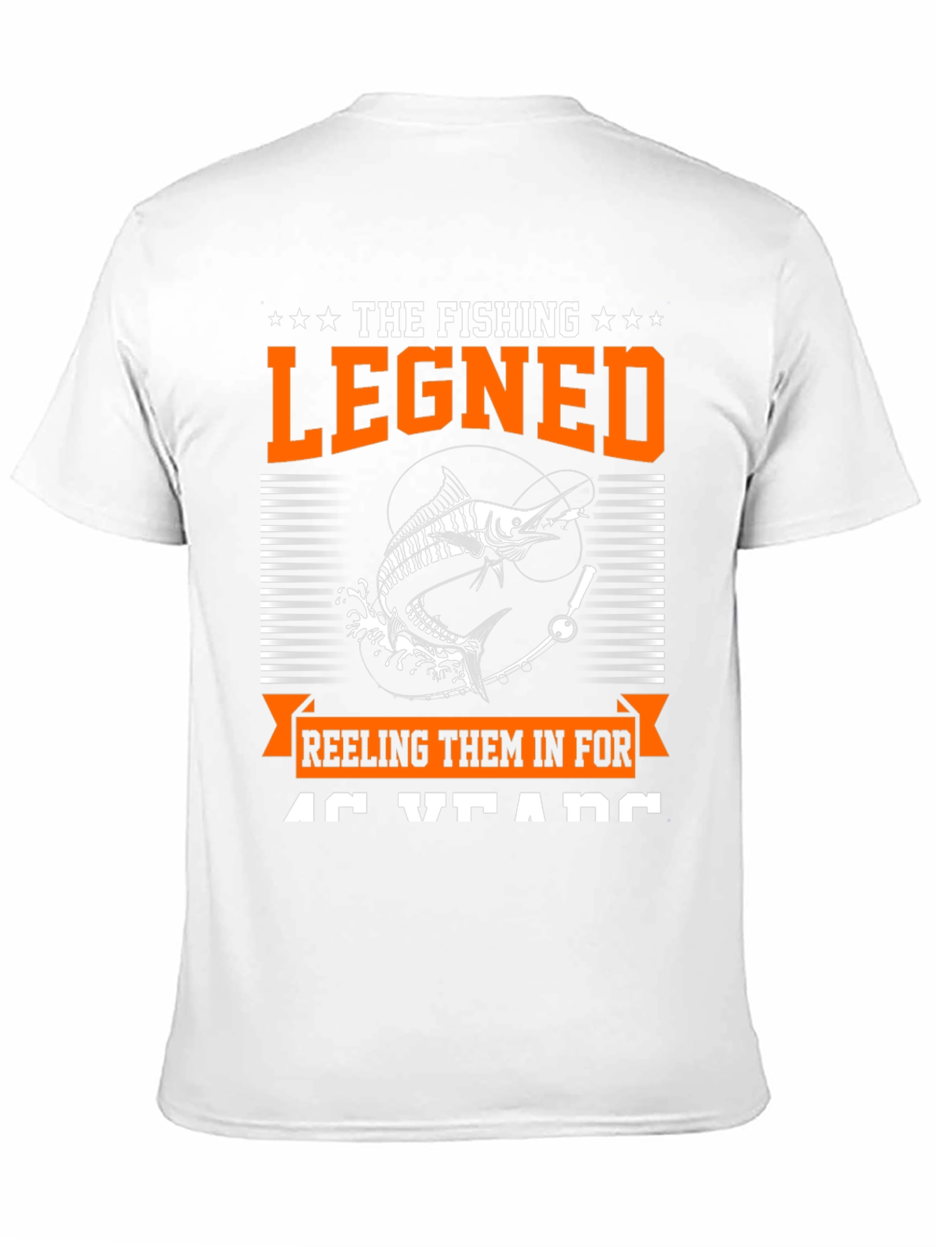 Fishing Legend Graphic T-Shirt
