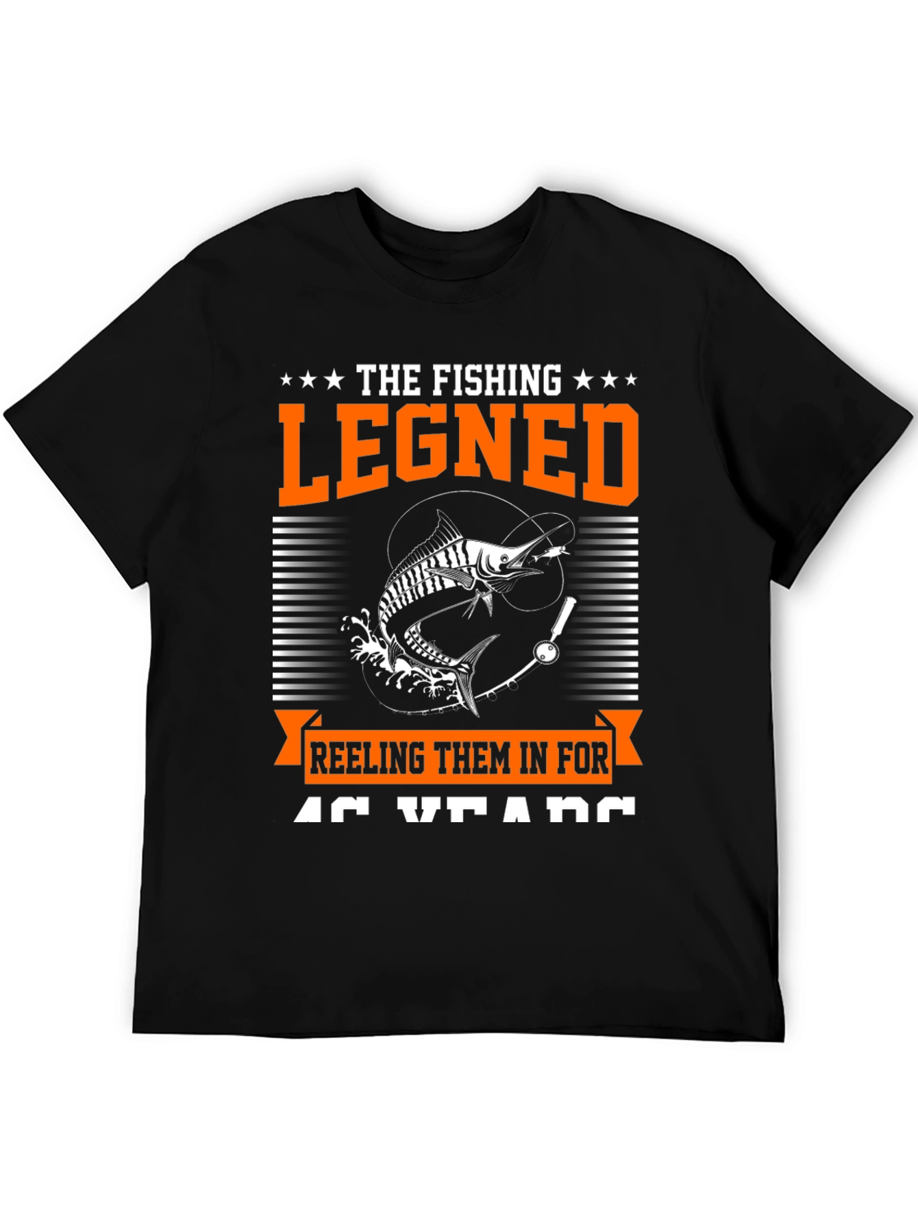 Fishing Legend Graphic T-Shirt