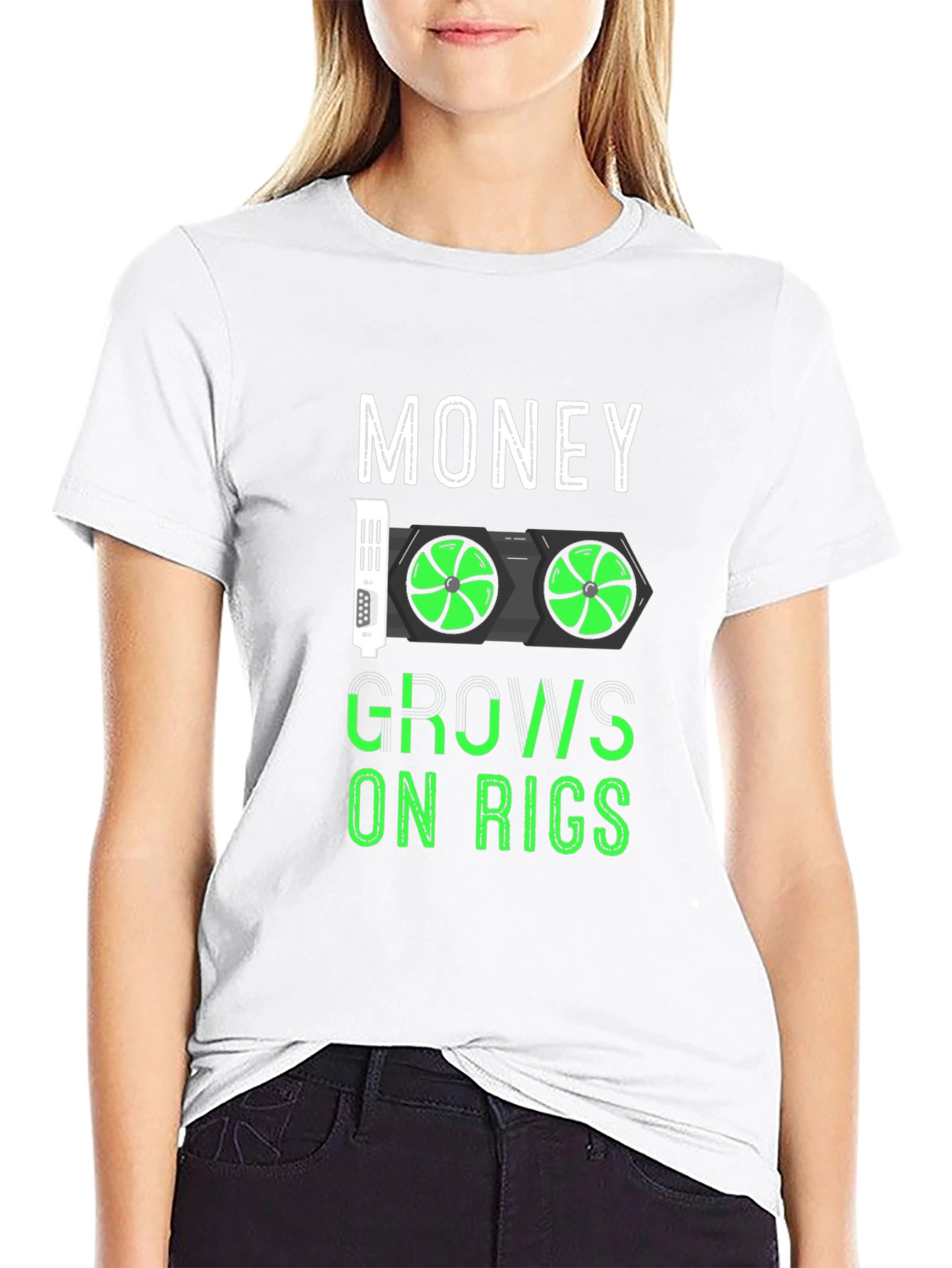 Money Thru Rigs Black T-Shirt