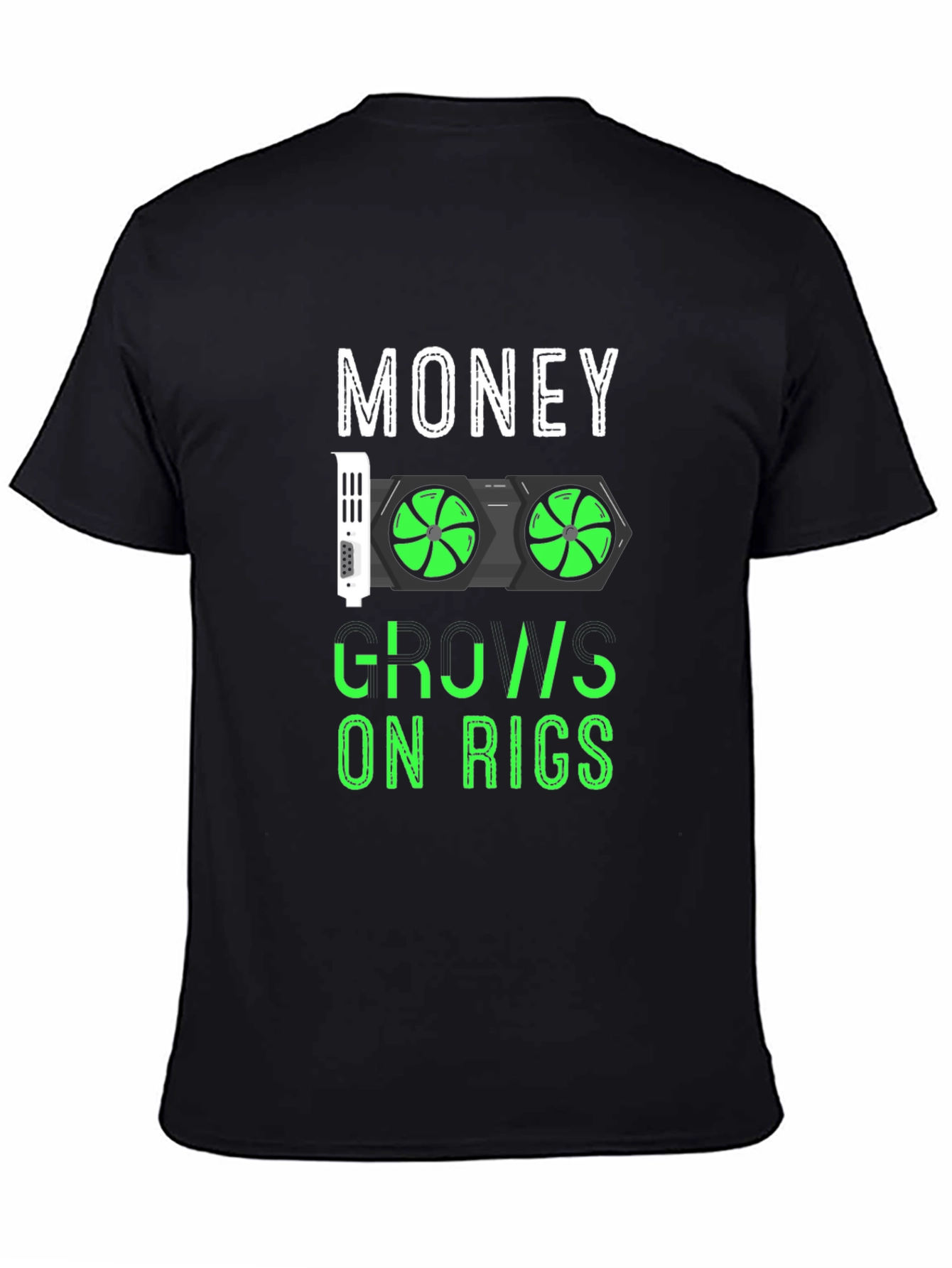 Money Thru Rigs Black T-Shirt