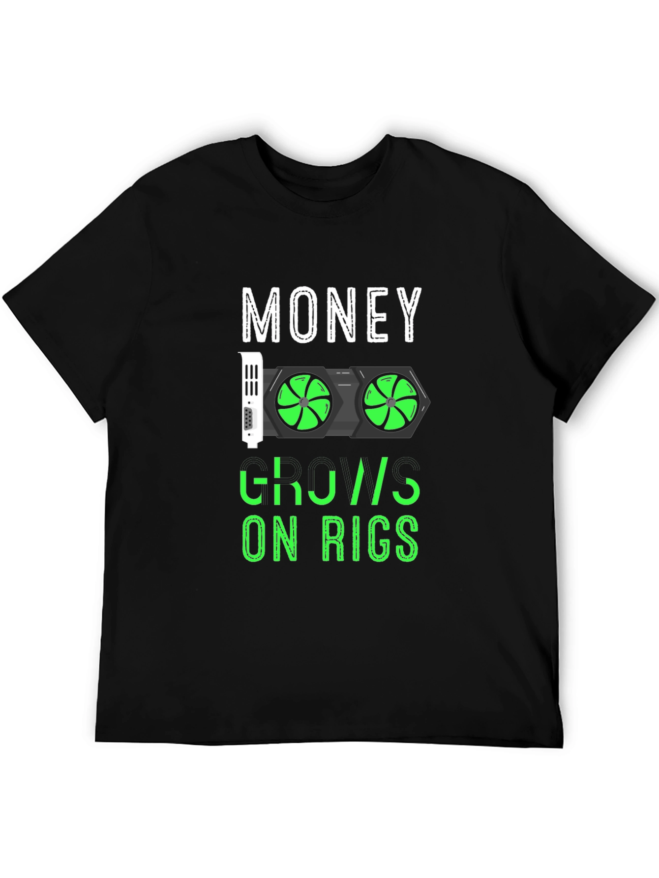 Money Thru Rigs Black T-Shirt